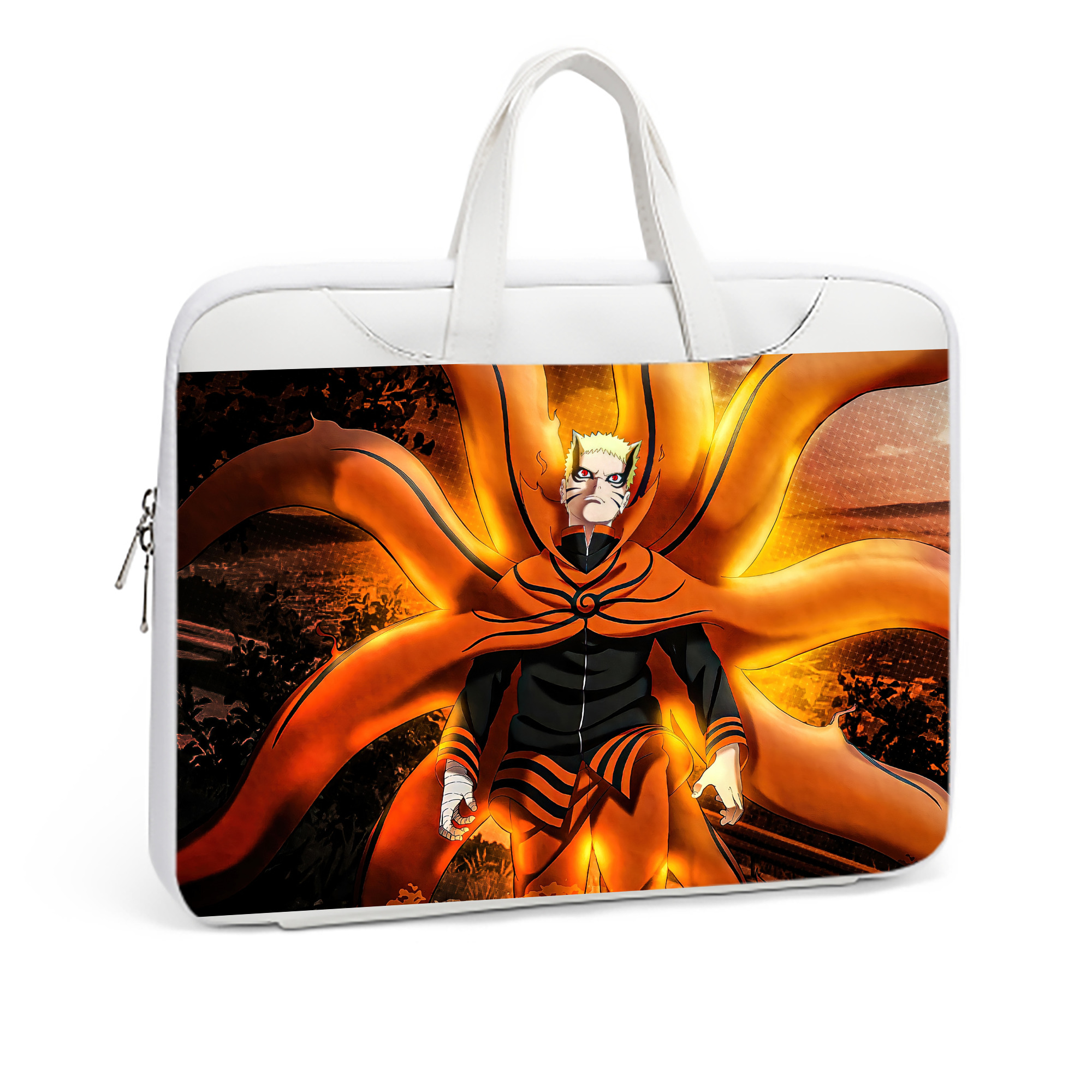 （画像用） NARUTO -ナルト- NARUTO -ナルト- 疾風伝 レザーラップトップバッグ　ノートパソコンケース