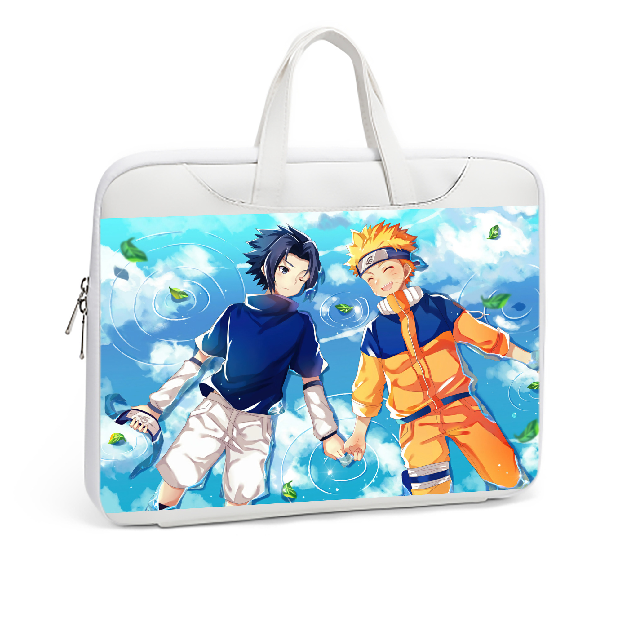 （画像用） NARUTO -ナルト- NARUTO -ナルト- 疾風伝 レザーラップトップバッグ　ノートパソコンケース