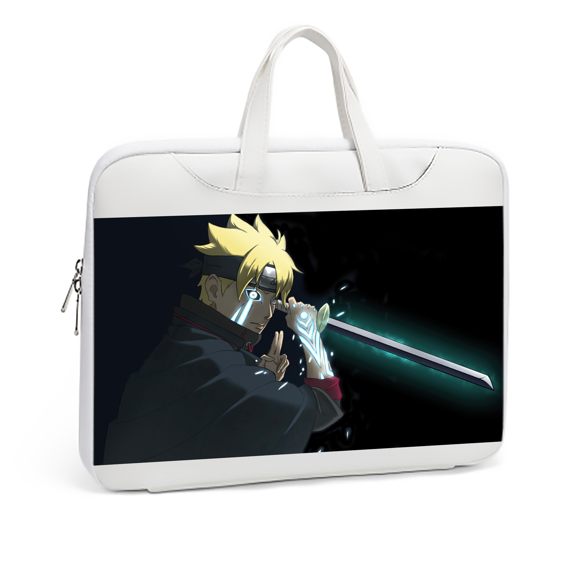 （画像用） NARUTO -ナルト- NARUTO -ナルト- 疾風伝 レザーラップトップバッグ　ノートパソコンケース