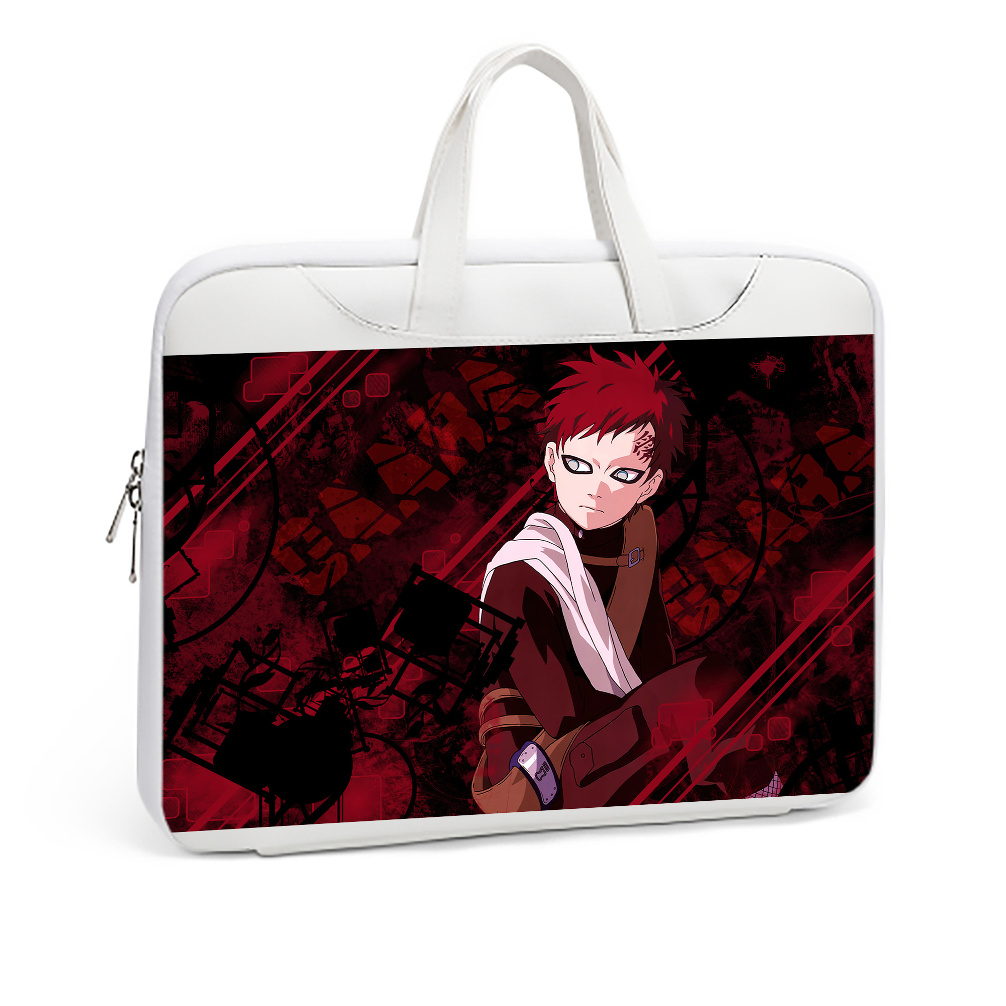 （画像用） NARUTO -ナルト- NARUTO -ナルト- 疾風伝 レザーラップトップバッグ　ノートパソコンケース