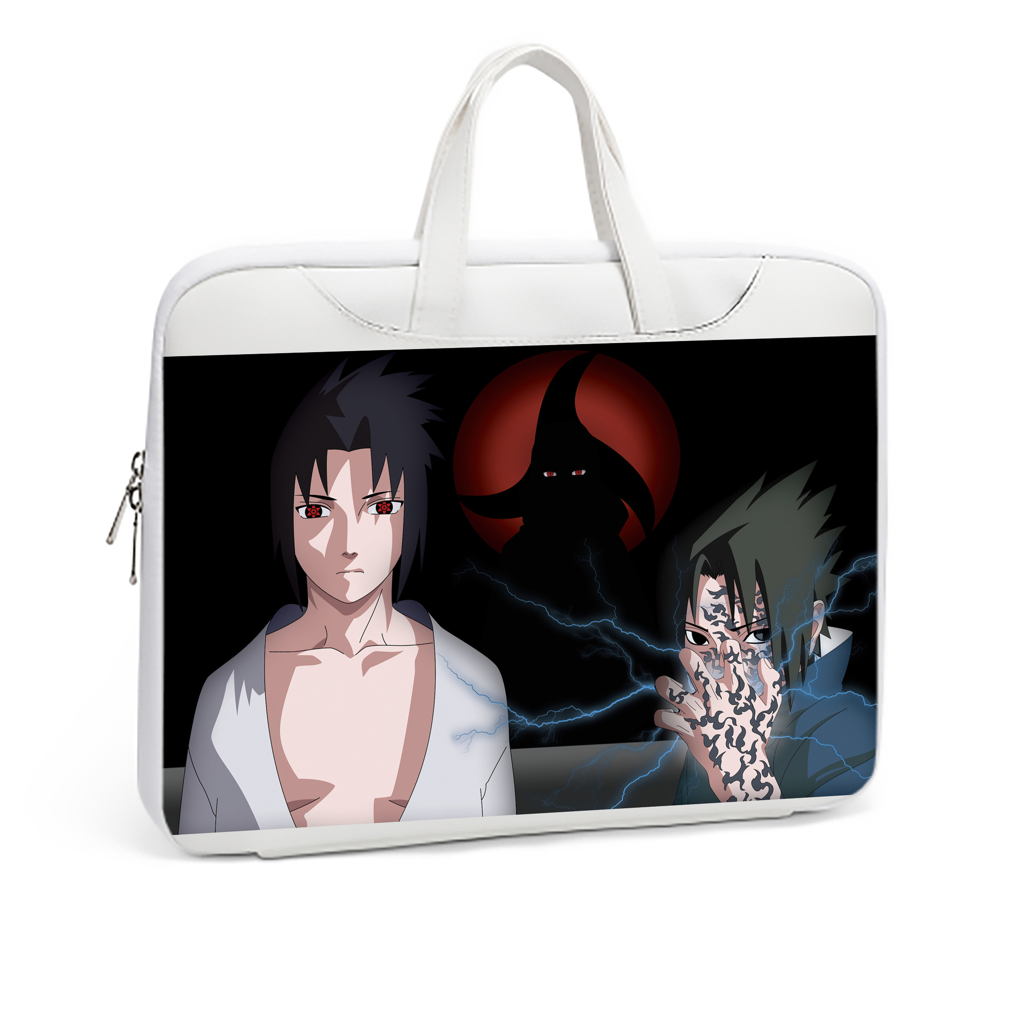 （画像用） NARUTO -ナルト- NARUTO -ナルト- 疾風伝 レザーラップトップバッグ　ノートパソコンケース
