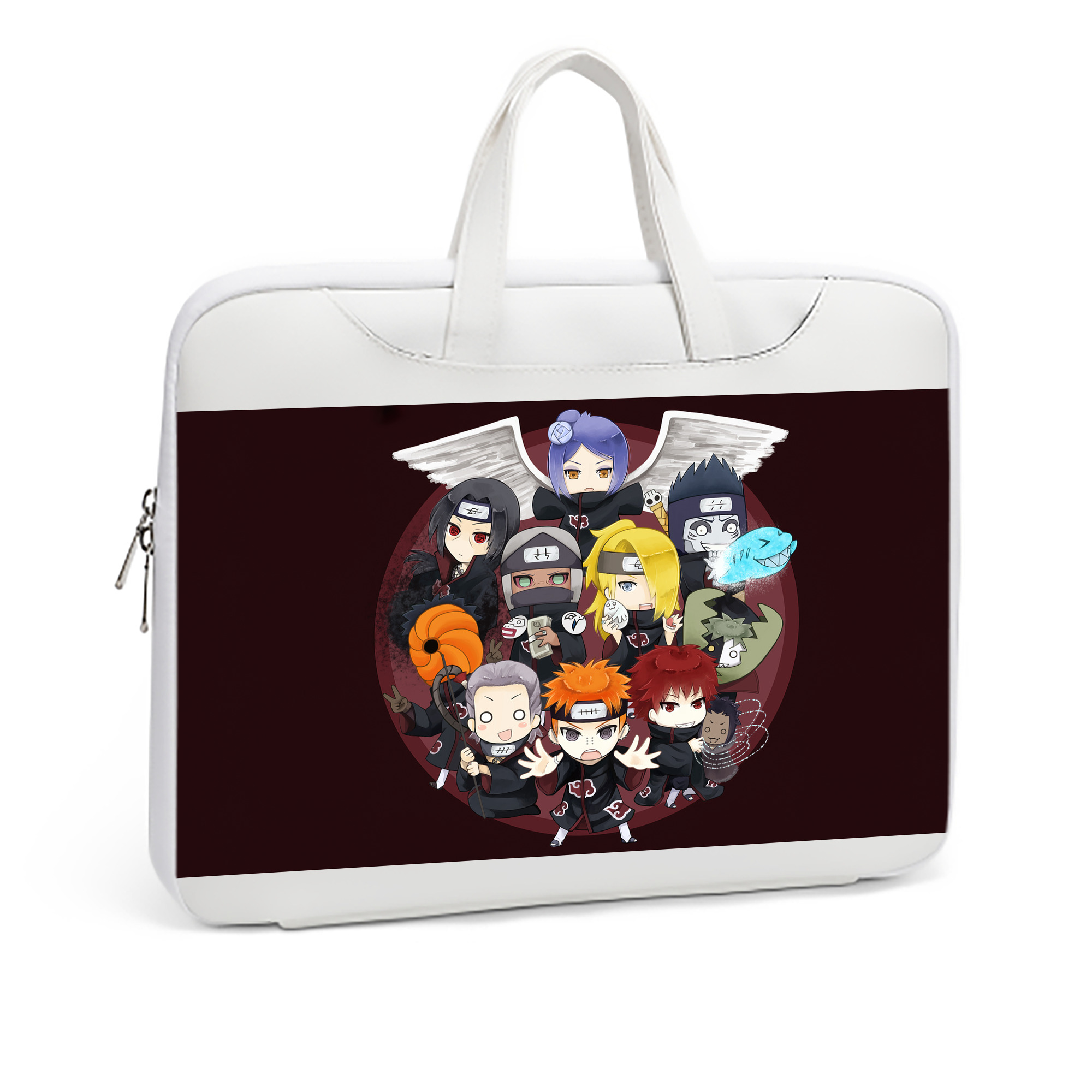 （画像用） NARUTO -ナルト- NARUTO -ナルト- 疾風伝 レザーラップトップバッグ　ノートパソコンケース