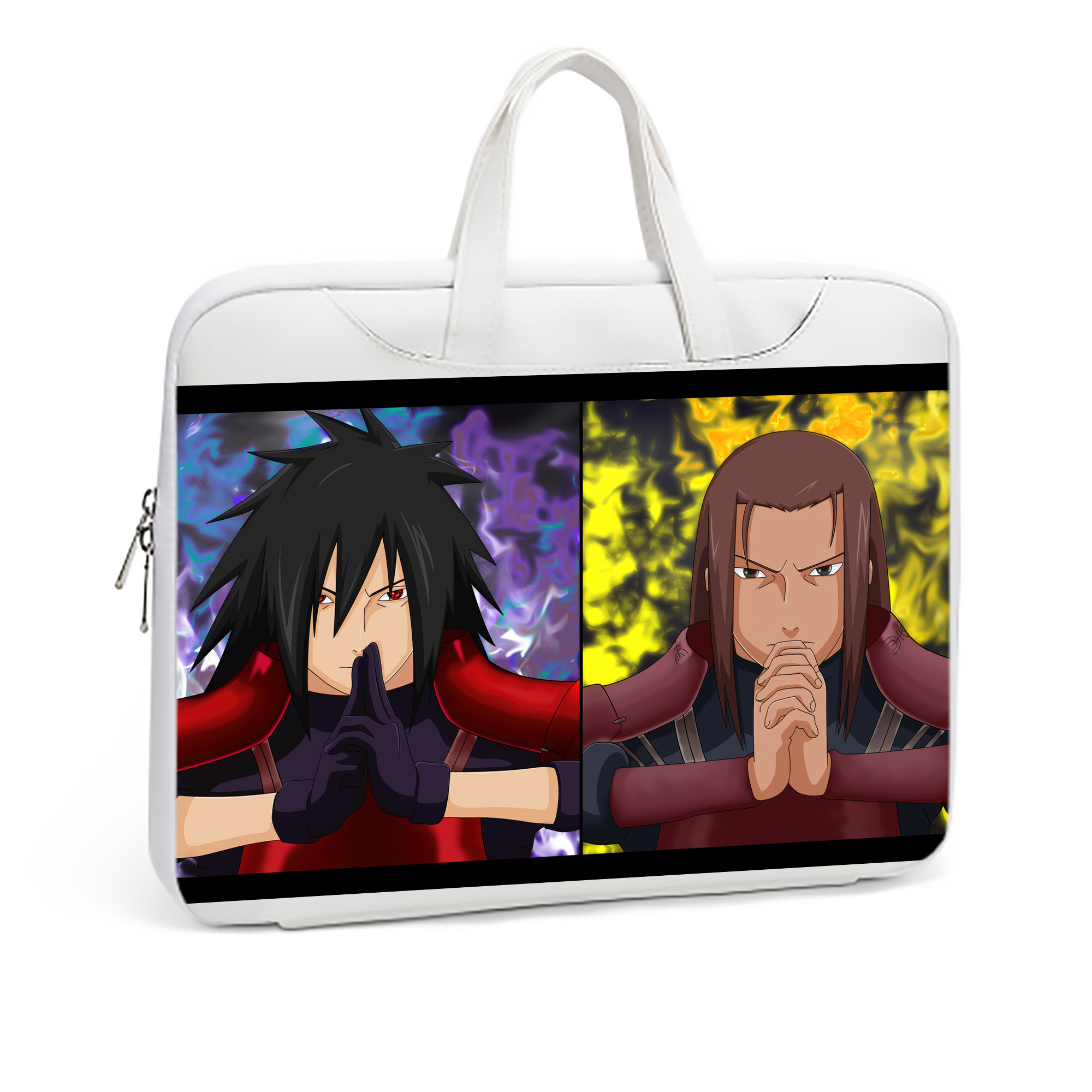 （画像用） NARUTO -ナルト- NARUTO -ナルト- 疾風伝 レザーラップトップバッグ　ノートパソコンケース