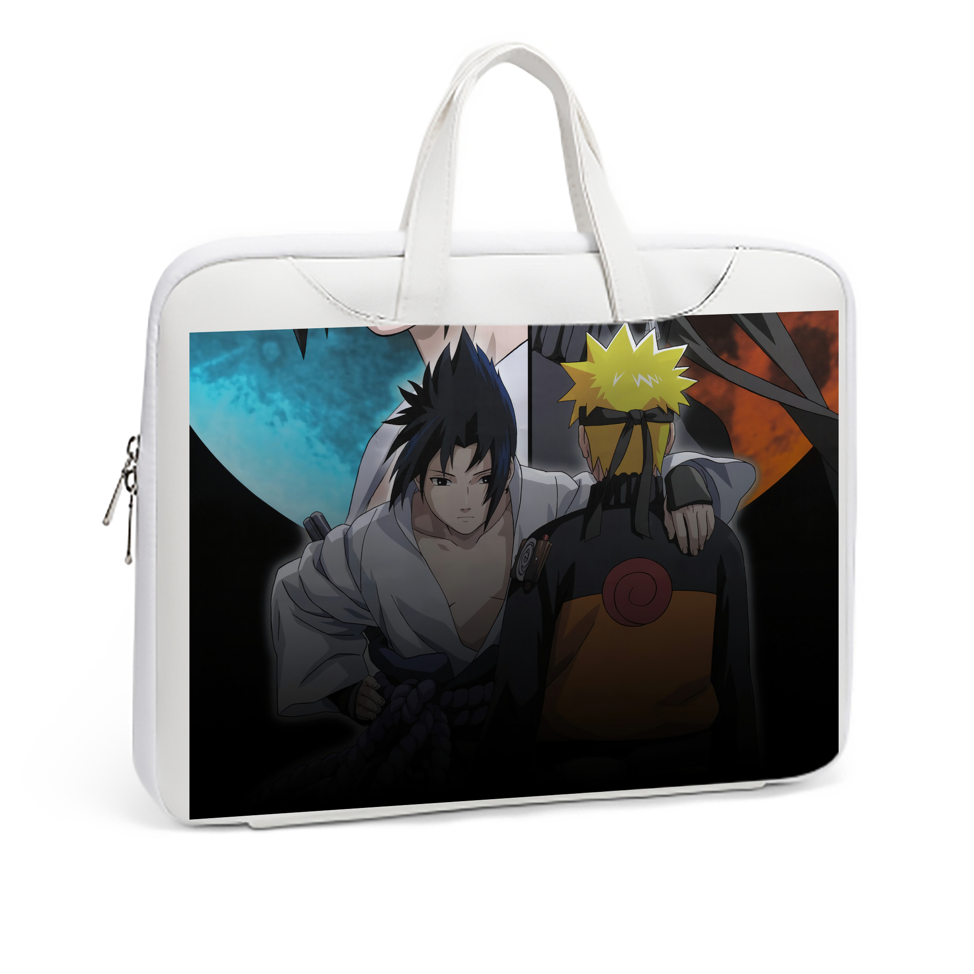 （画像用） NARUTO -ナルト- NARUTO -ナルト- 疾風伝 レザーラップトップバッグ　ノートパソコンケース