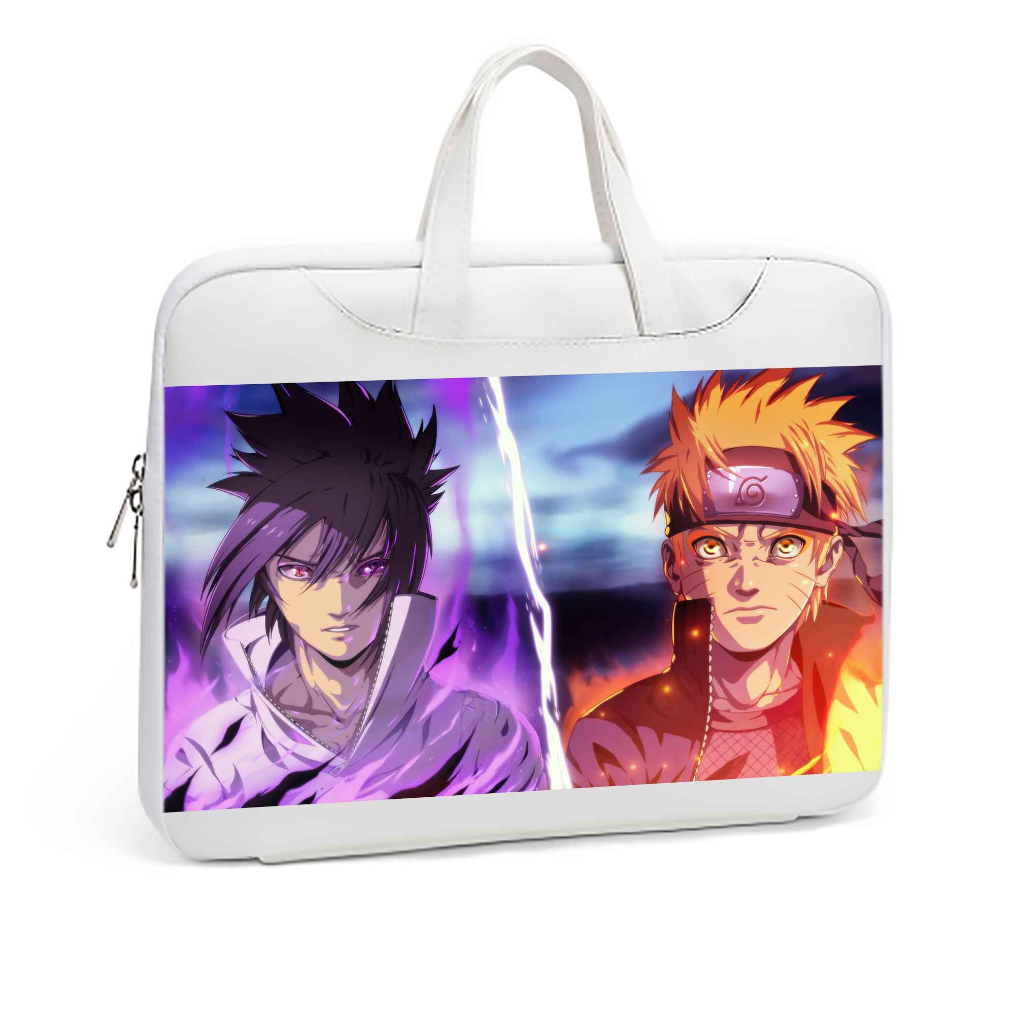 （画像用） NARUTO -ナルト- NARUTO -ナルト- 疾風伝 レザーラップトップバッグ　ノートパソコンケース