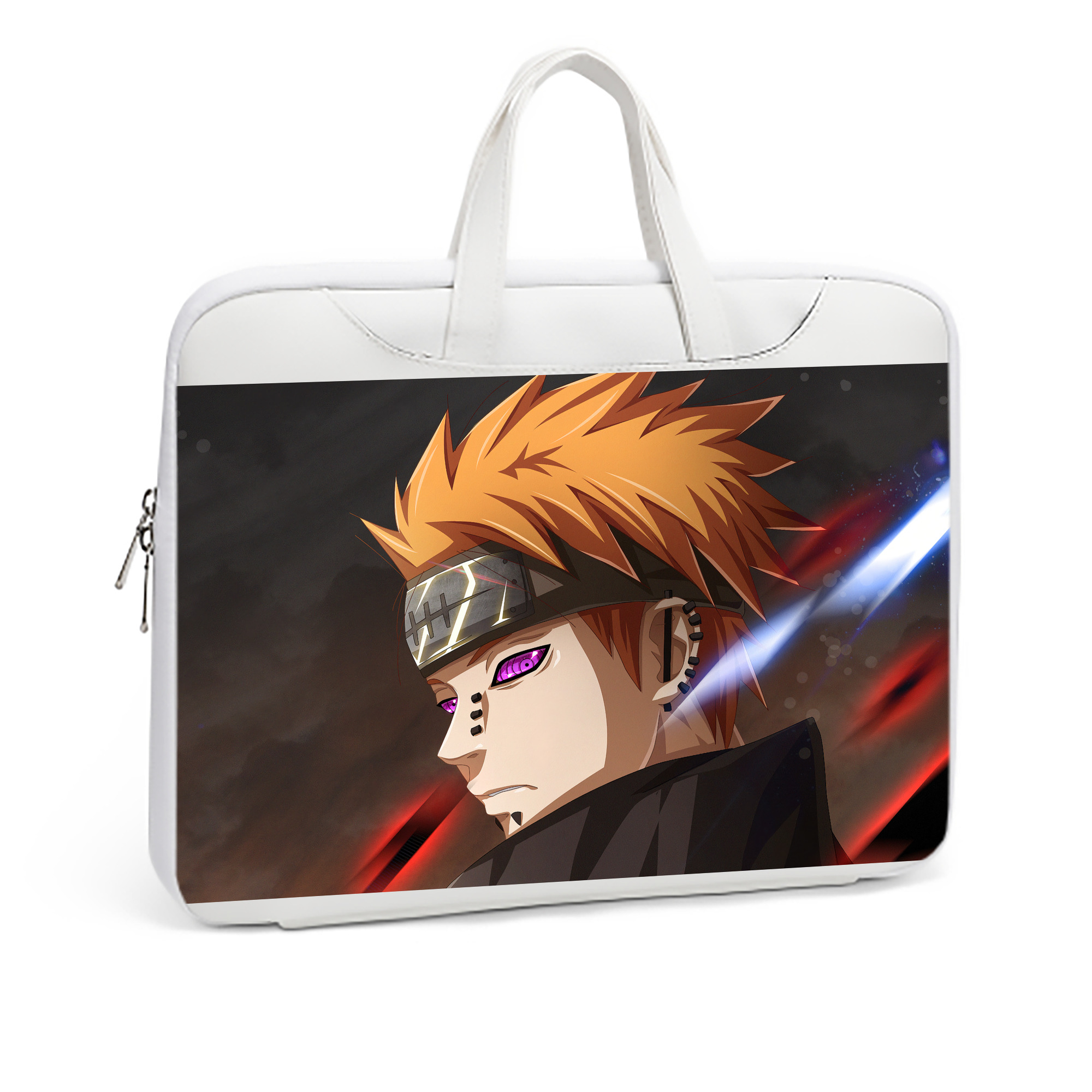 （画像用） NARUTO -ナルト- NARUTO -ナルト- 疾風伝 レザーラップトップバッグ　ノートパソコンケース