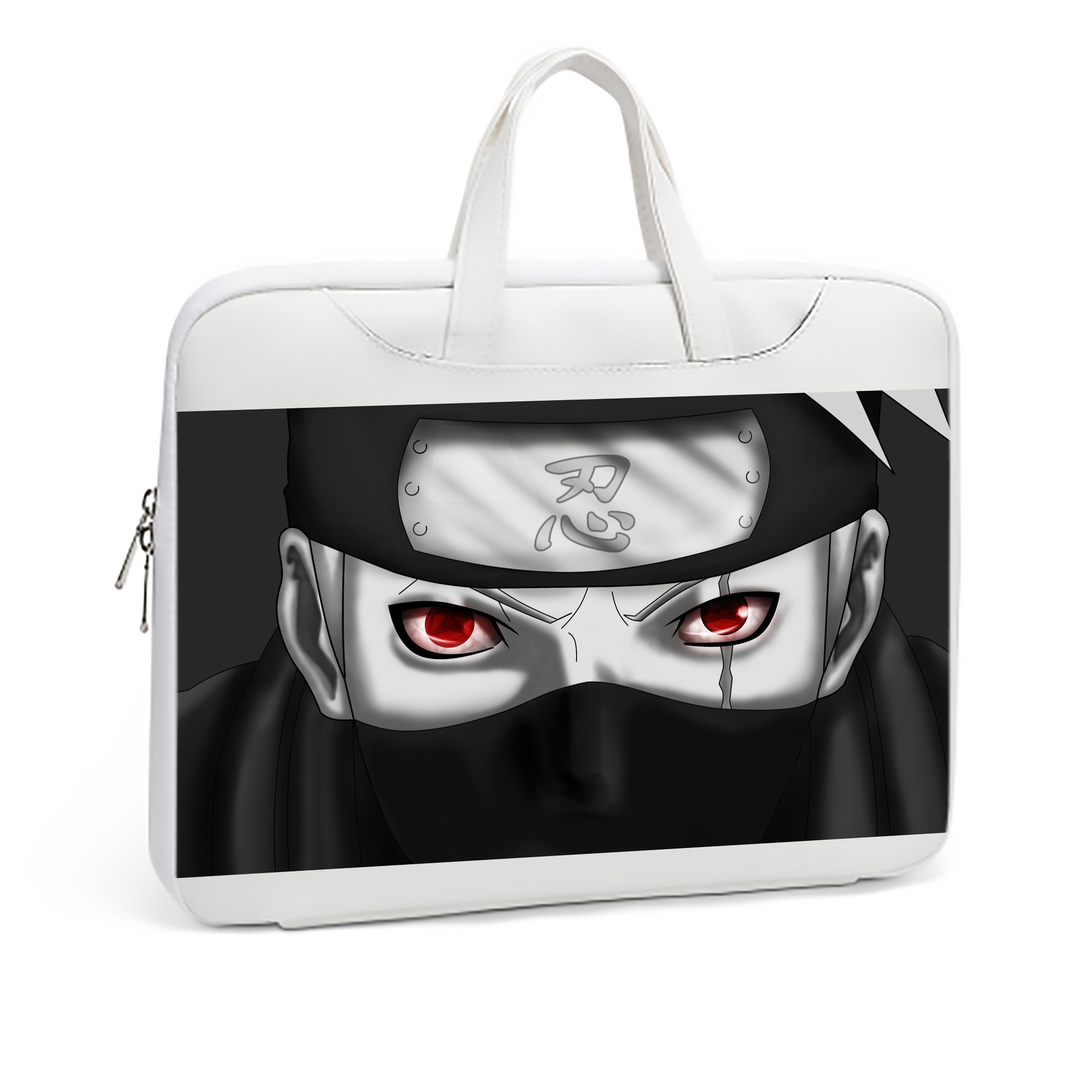 （画像用） NARUTO -ナルト- NARUTO -ナルト- 疾風伝 レザーラップトップバッグ　ノートパソコンケース