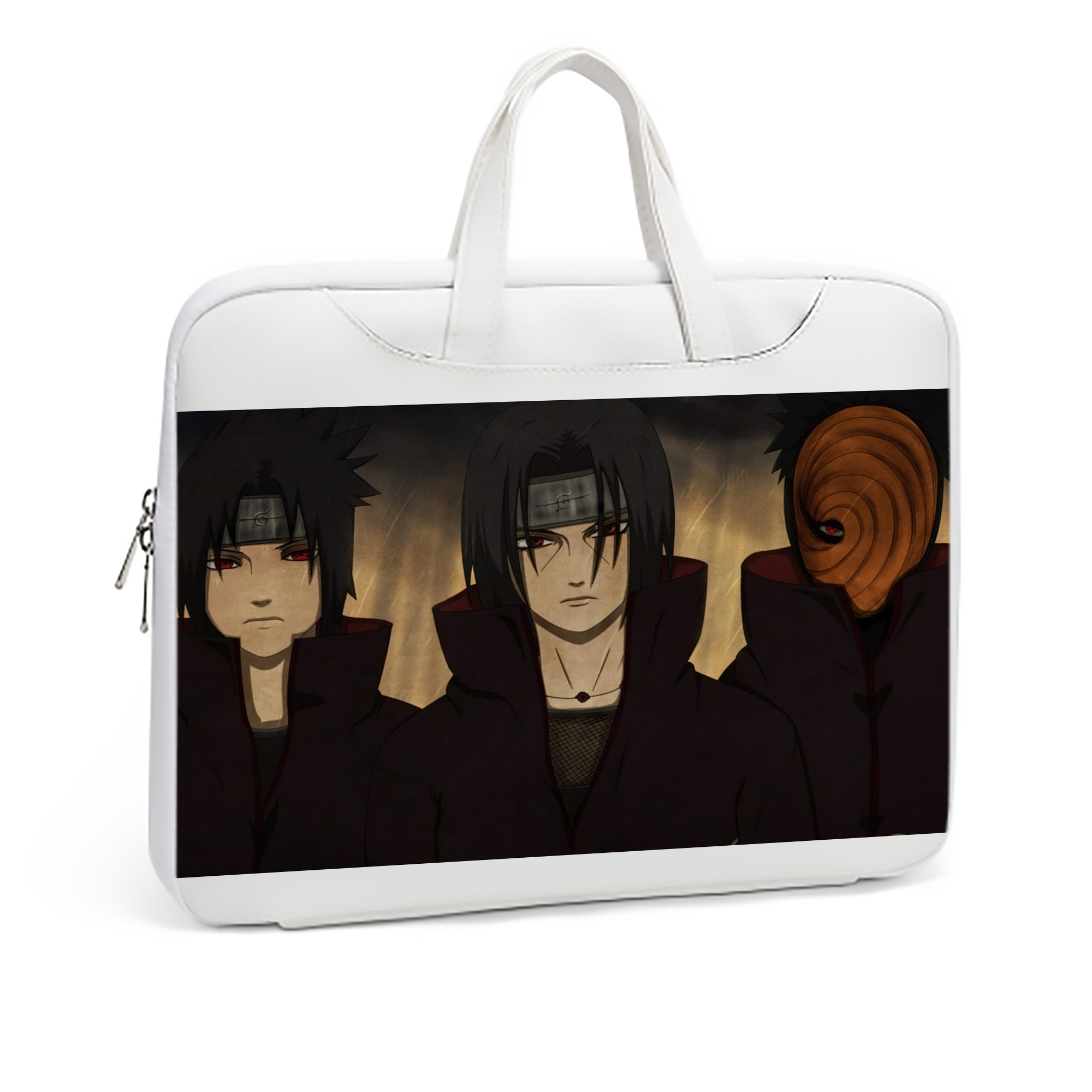 （画像用） NARUTO -ナルト- NARUTO -ナルト- 疾風伝 レザーラップトップバッグ　ノートパソコンケース