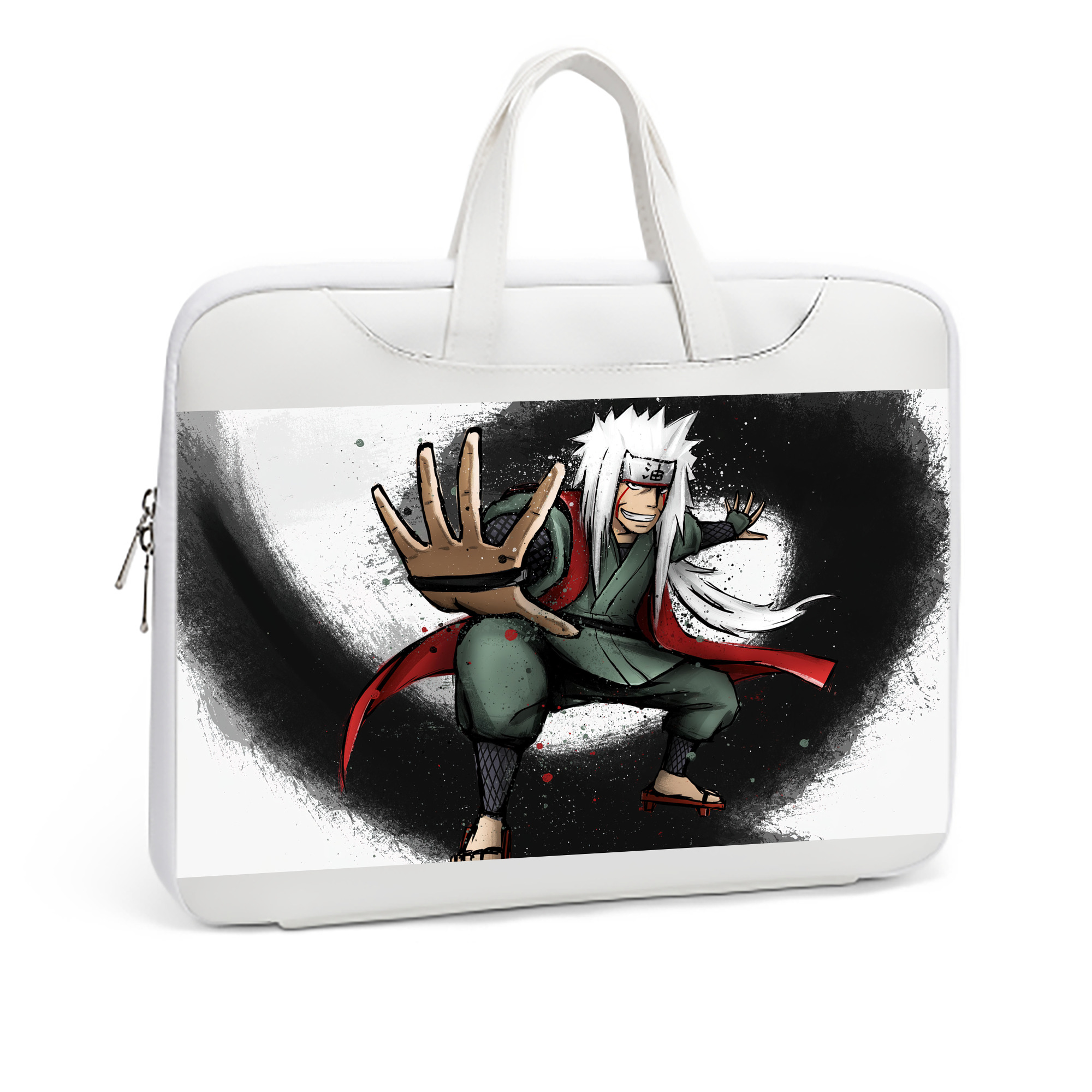 （画像用） NARUTO -ナルト- NARUTO -ナルト- 疾風伝 レザーラップトップバッグ　ノートパソコンケース