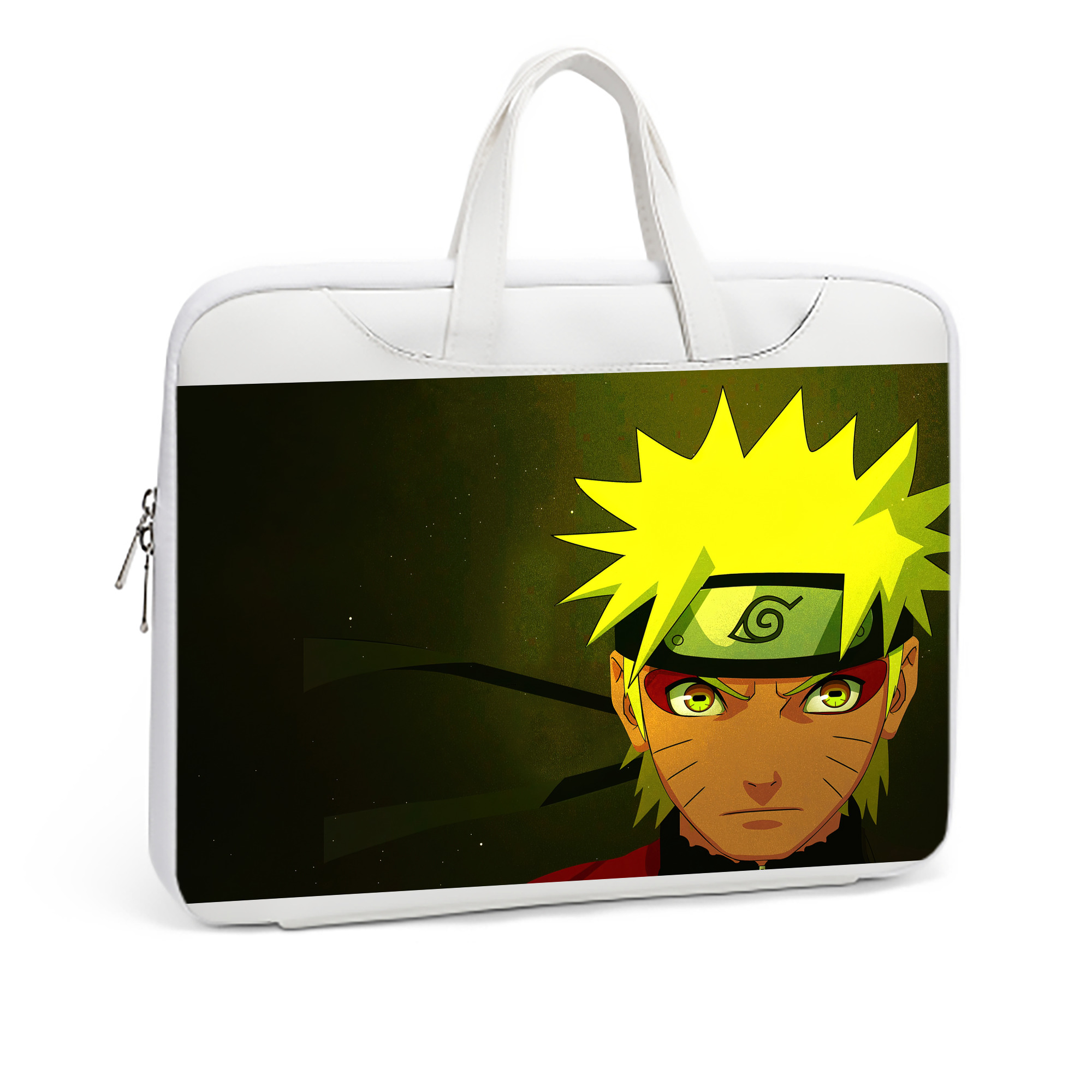 （画像用） NARUTO -ナルト- NARUTO -ナルト- 疾風伝 レザーラップトップバッグ　ノートパソコンケース