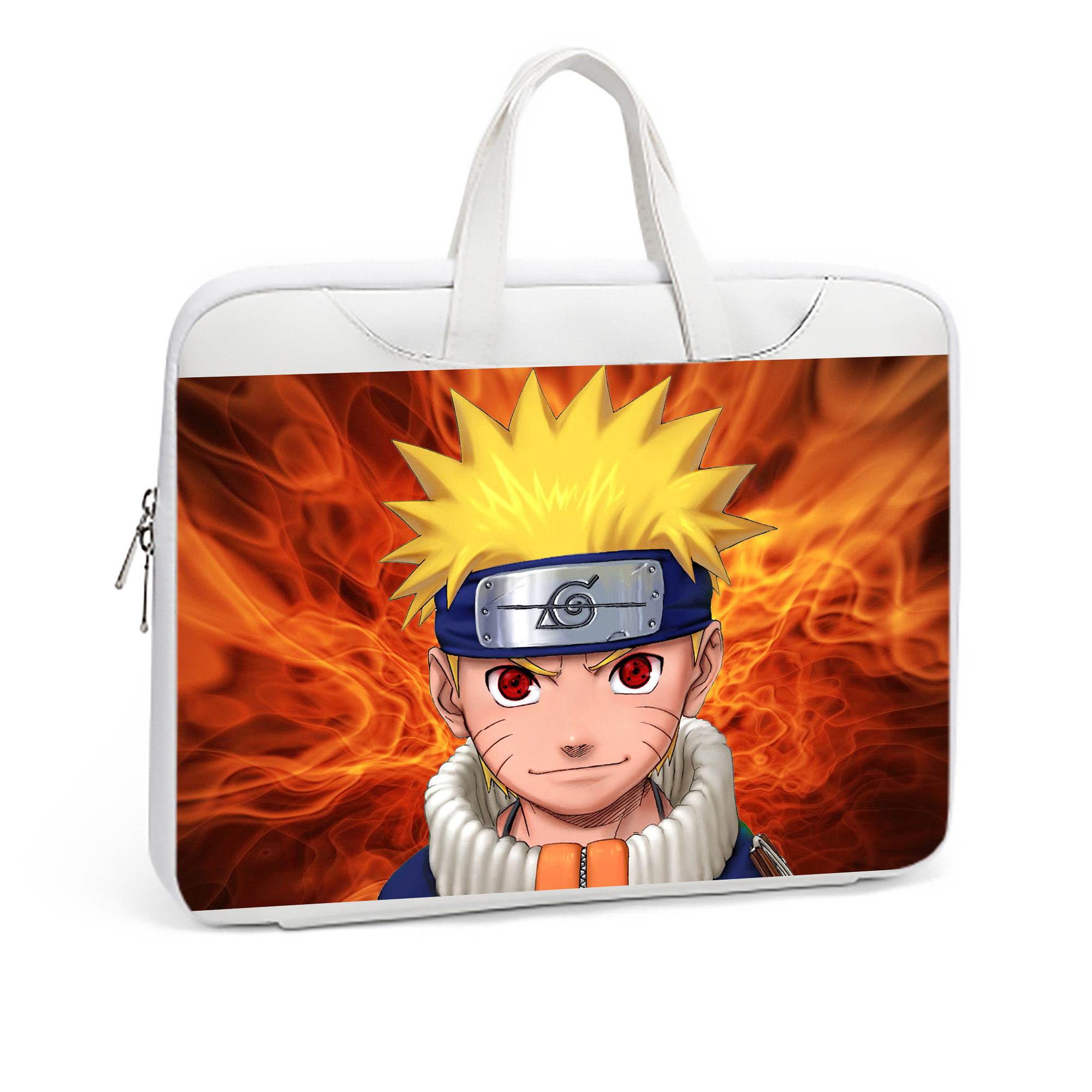 （画像用） NARUTO -ナルト- NARUTO -ナルト- 疾風伝 レザーラップトップバッグ　ノートパソコンケース