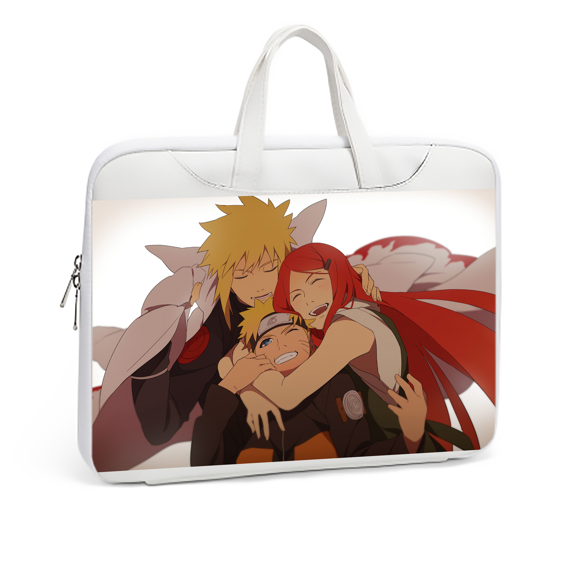 （画像用） NARUTO -ナルト- NARUTO -ナルト- 疾風伝 レザーラップトップバッグ　ノートパソコンケース