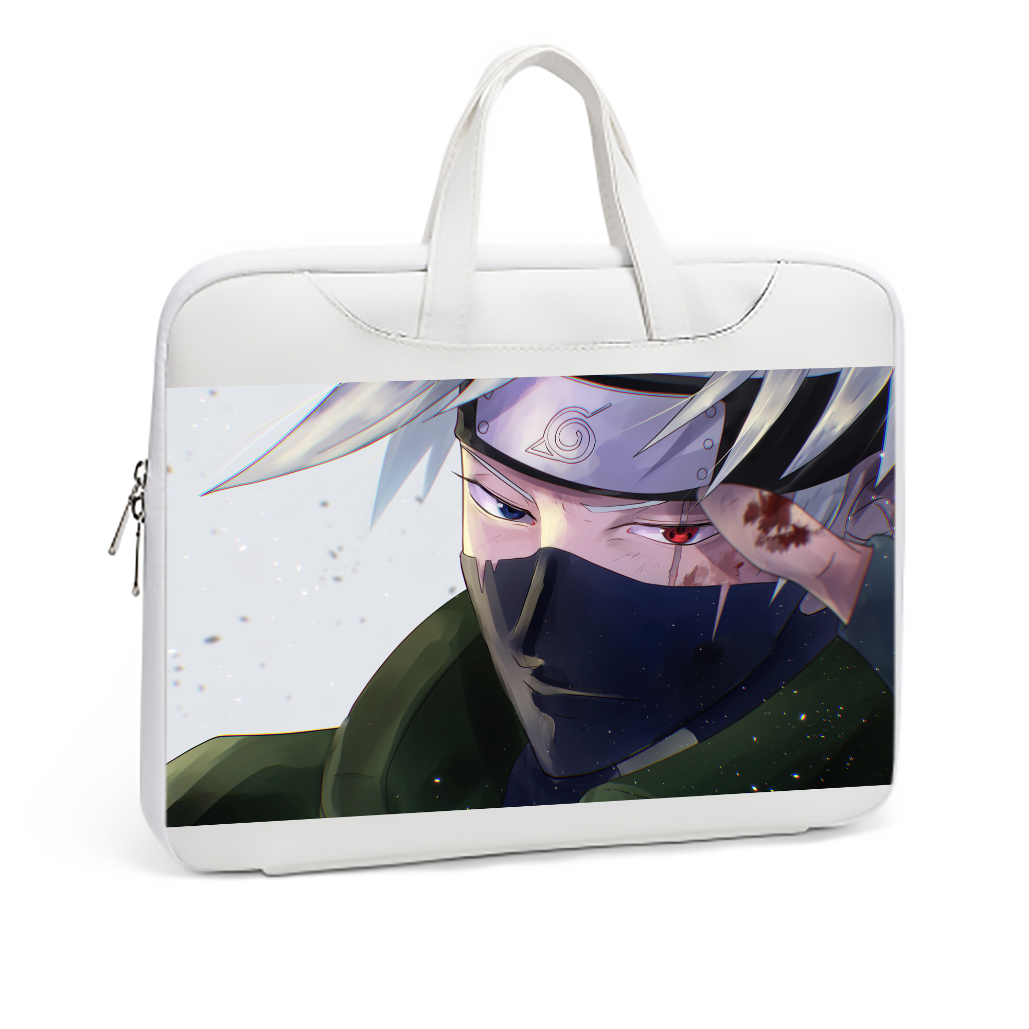 （画像用） NARUTO -ナルト- NARUTO -ナルト- 疾風伝 レザーラップトップバッグ　ノートパソコンケース