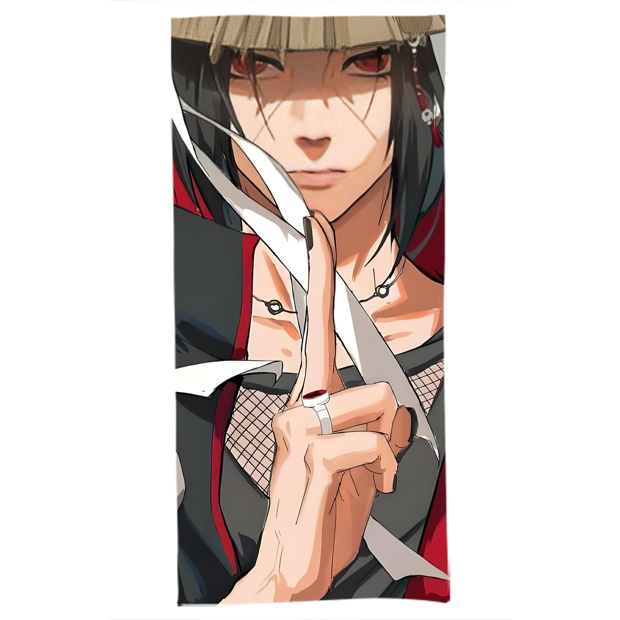 （画像用） NARUTO -ナルト- NARUTO -ナルト- 疾風伝 大判バスタオル 70×140cm 吸水速乾 柔らかい肌触り