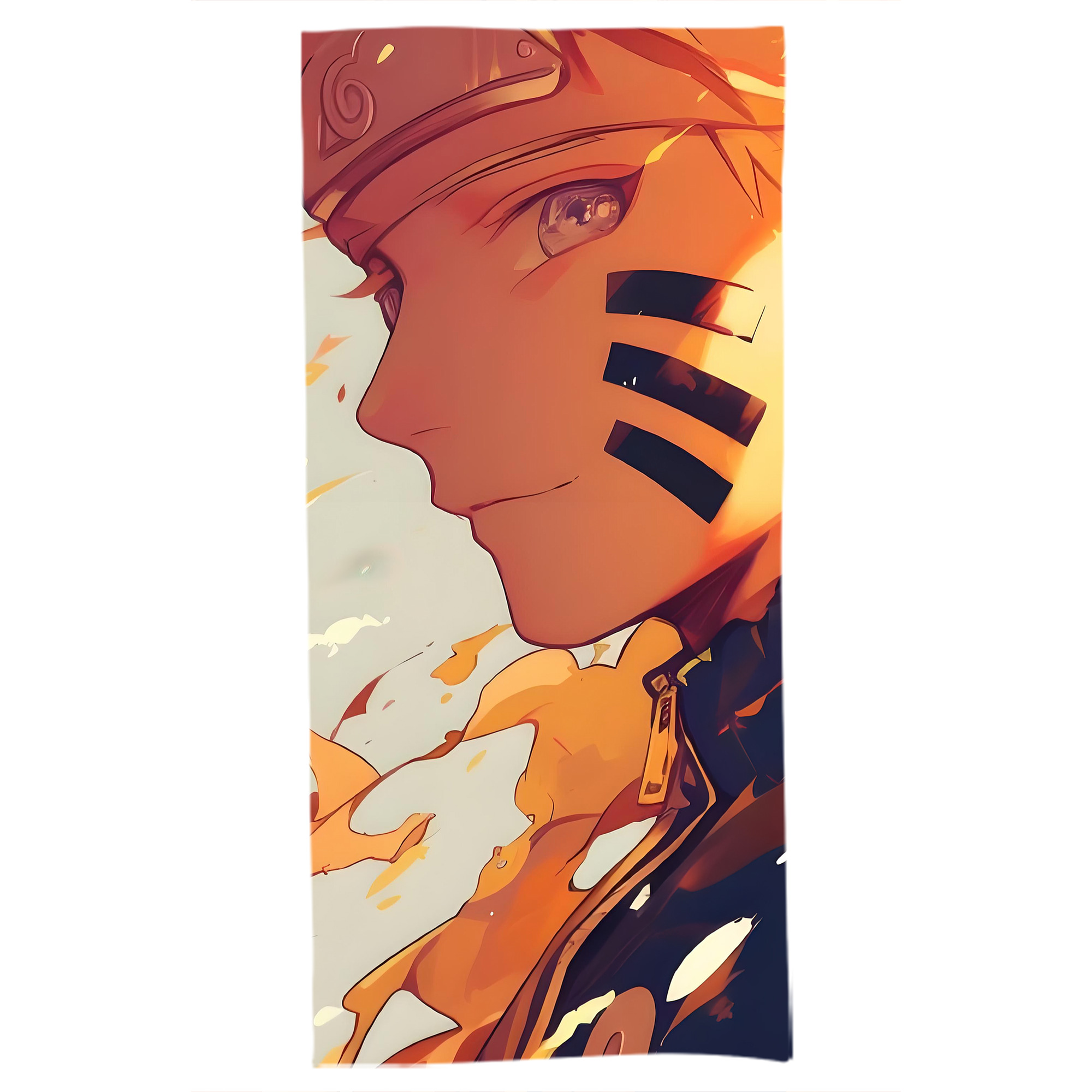（画像用） NARUTO -ナルト- NARUTO -ナルト- 疾風伝 大判バスタオル 70×140cm 吸水速乾 柔らかい肌触り