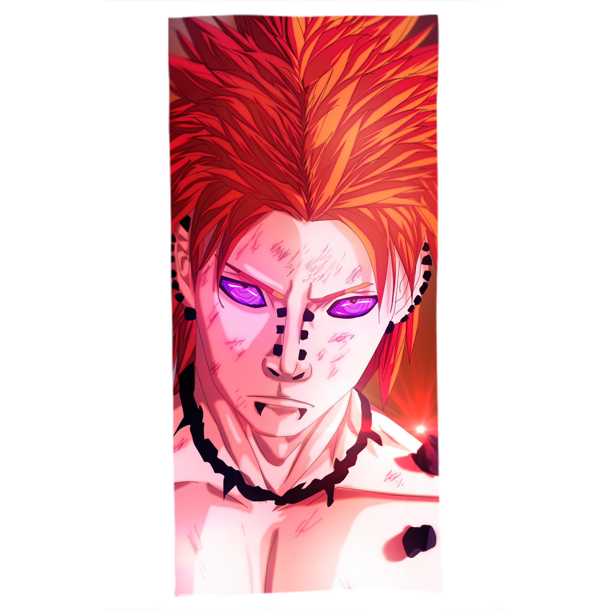 （画像用） NARUTO -ナルト- NARUTO -ナルト- 疾風伝 大判バスタオル 70×140cm 吸水速乾 柔らかい肌触り