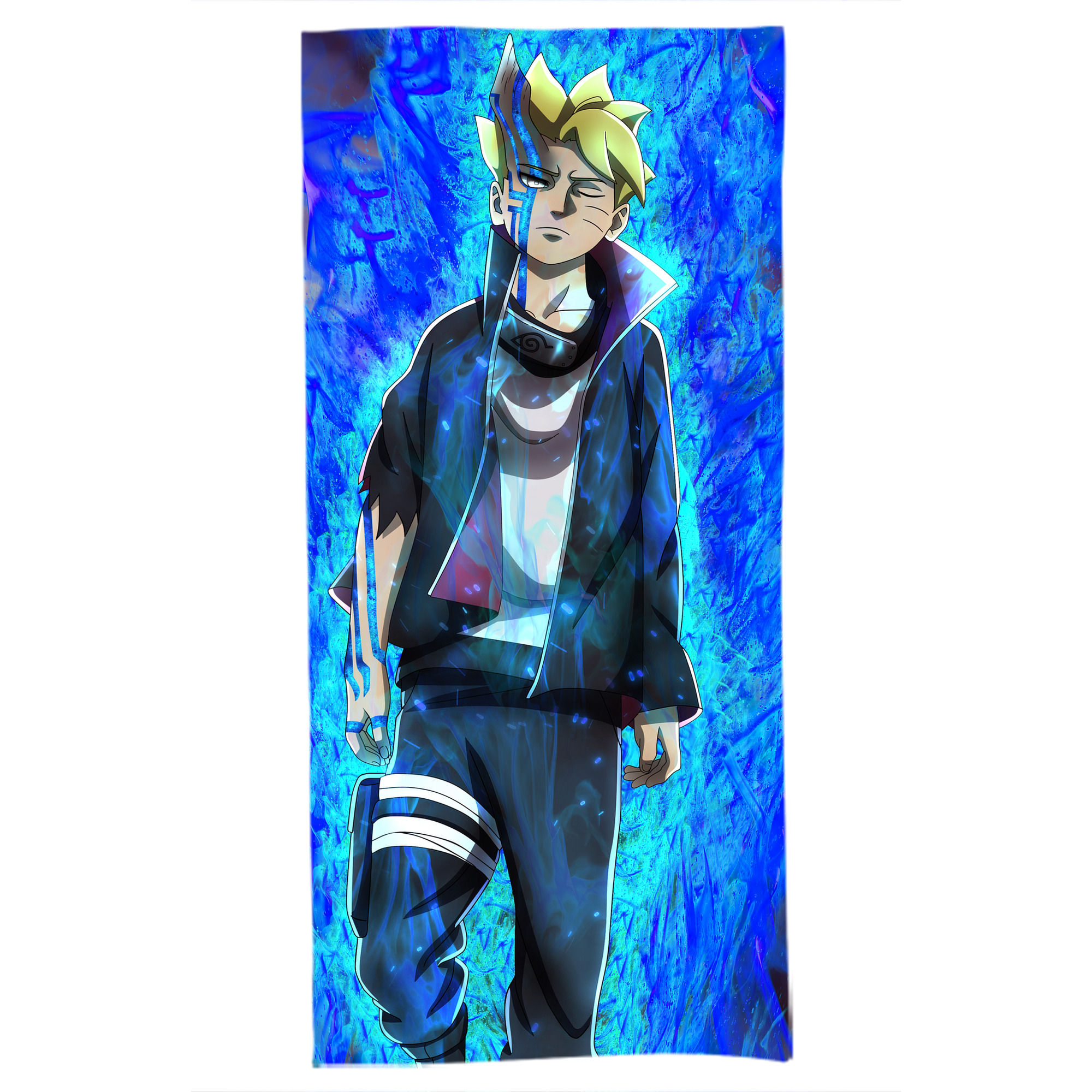 （画像用） NARUTO -ナルト- NARUTO -ナルト- 疾風伝 大判バスタオル 70×140cm 吸水速乾 柔らかい肌触り