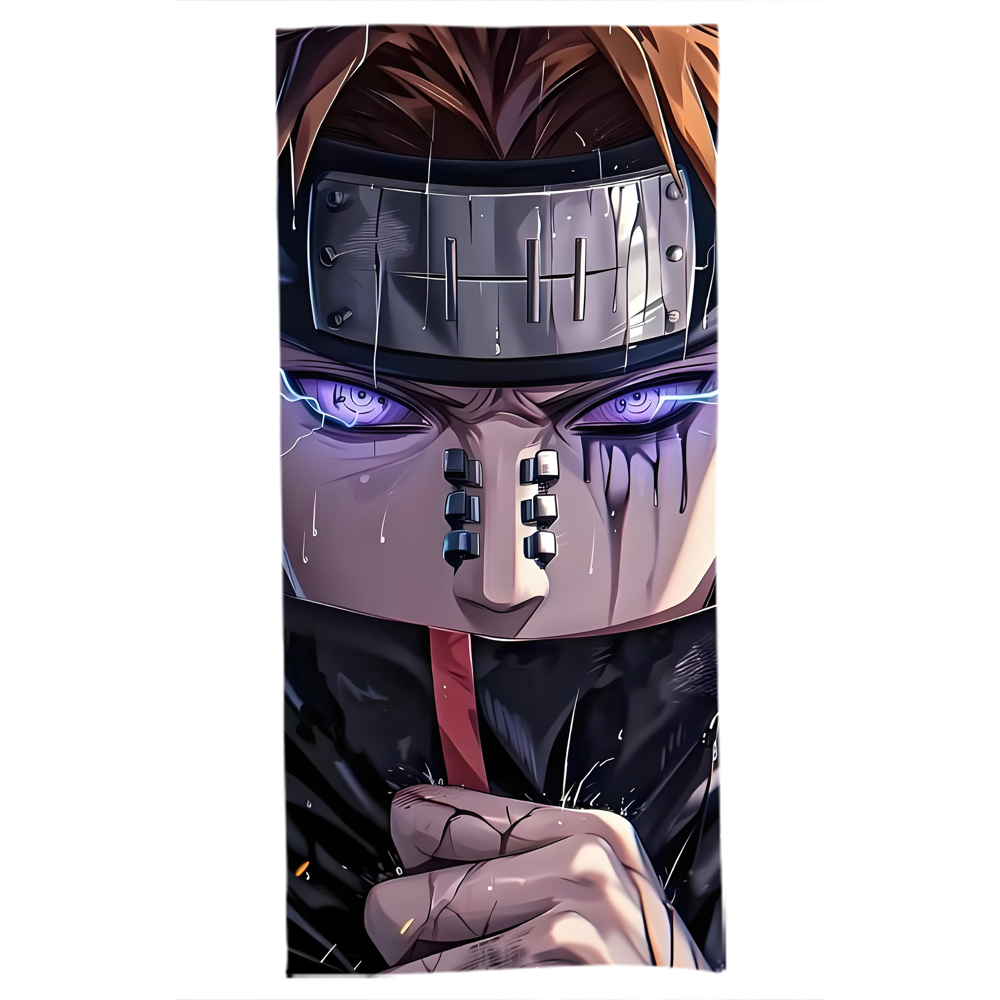 （画像用） NARUTO -ナルト- NARUTO -ナルト- 疾風伝 大判バスタオル 70×140cm 吸水速乾 柔らかい肌触り