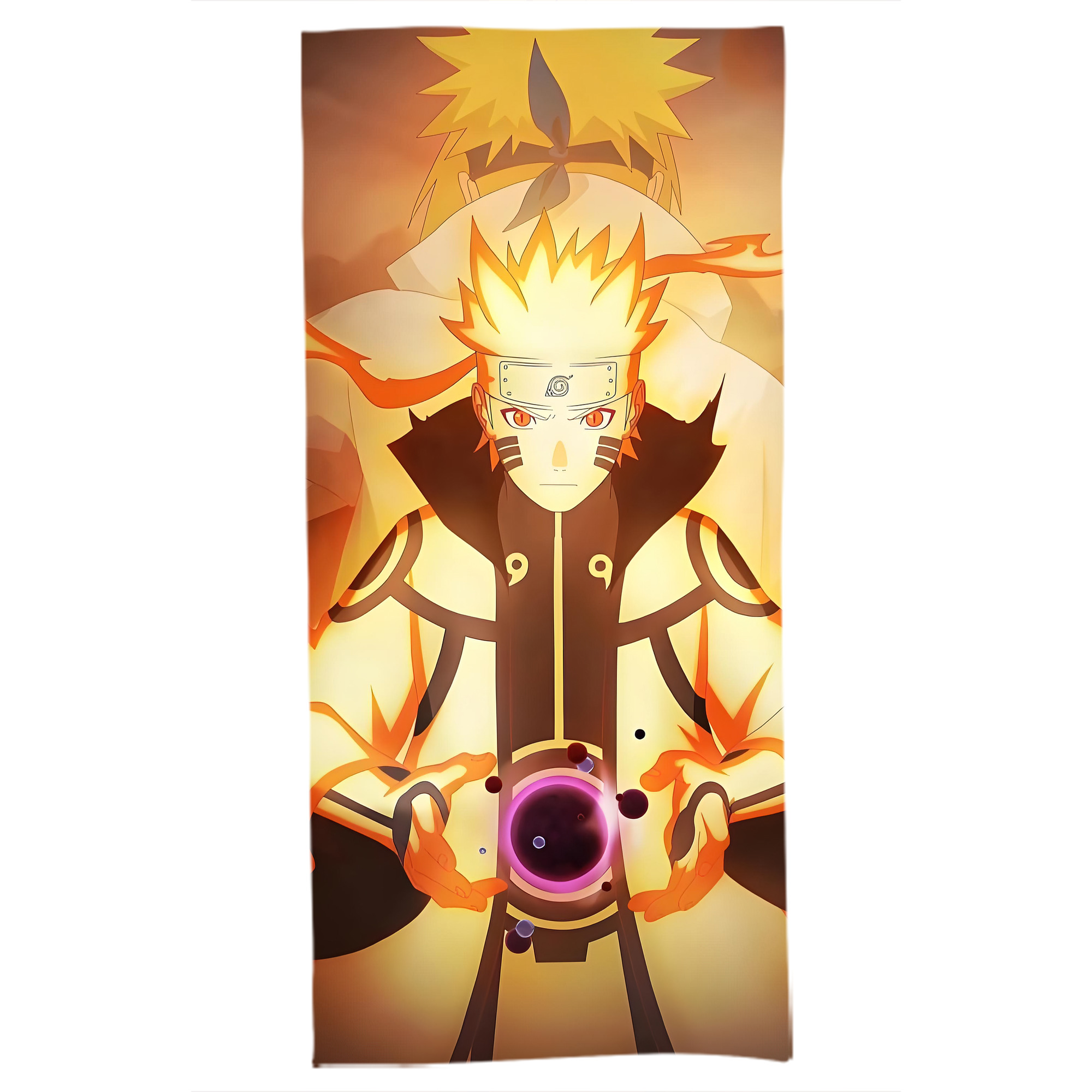 （画像用） NARUTO -ナルト- NARUTO -ナルト- 疾風伝 大判バスタオル 70×140cm 吸水速乾 柔らかい肌触り