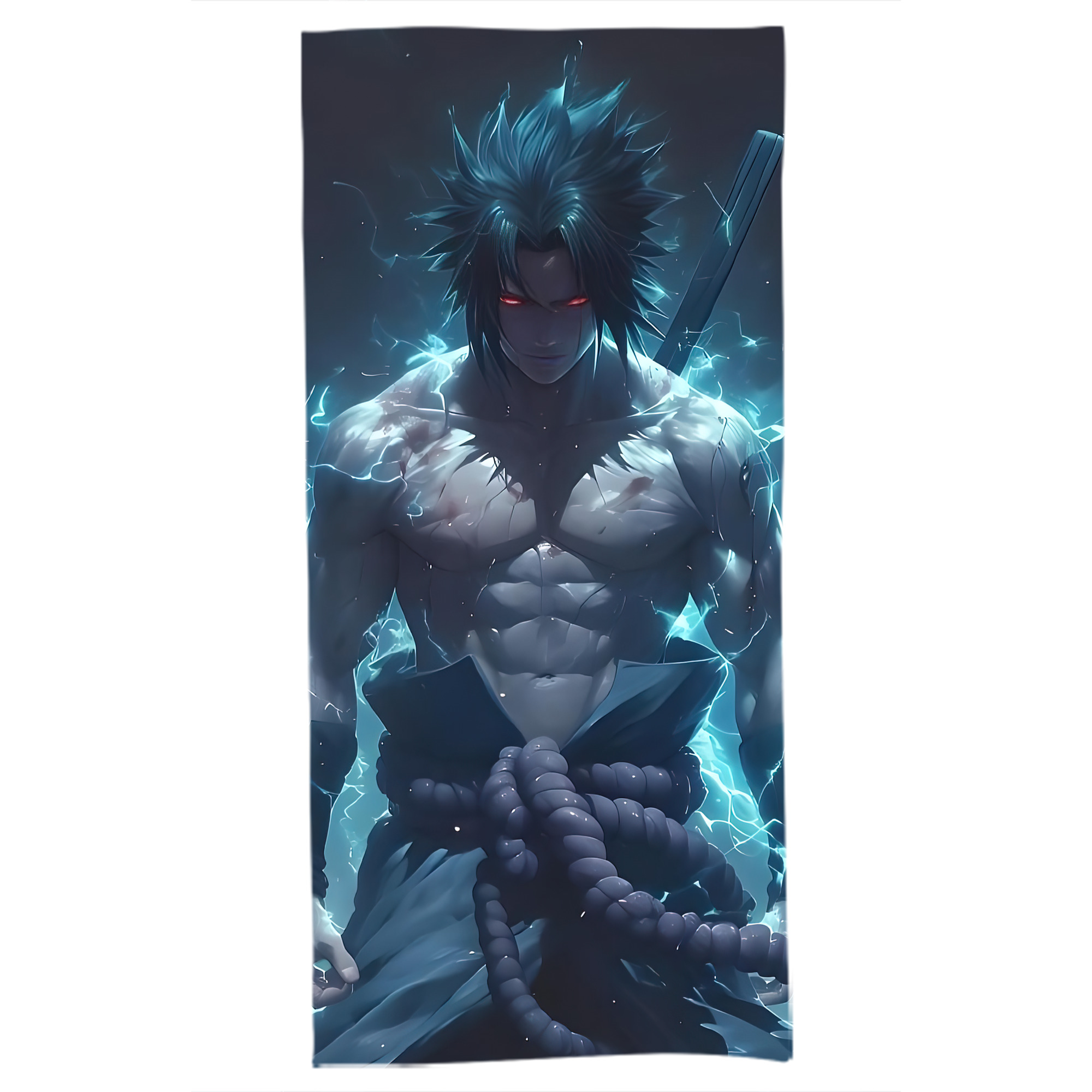 （画像用） NARUTO -ナルト- NARUTO -ナルト- 疾風伝 大判バスタオル 70×140cm 吸水速乾 柔らかい肌触り