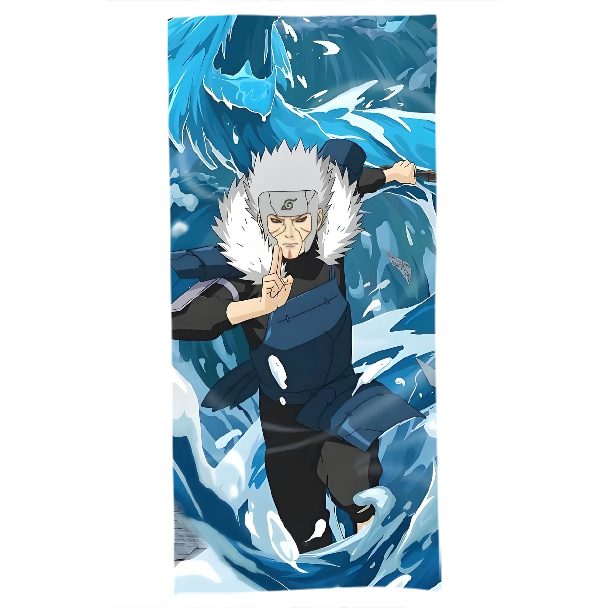 （画像用） NARUTO -ナルト- NARUTO -ナルト- 疾風伝 大判バスタオル 70×140cm 吸水速乾 柔らかい肌触り