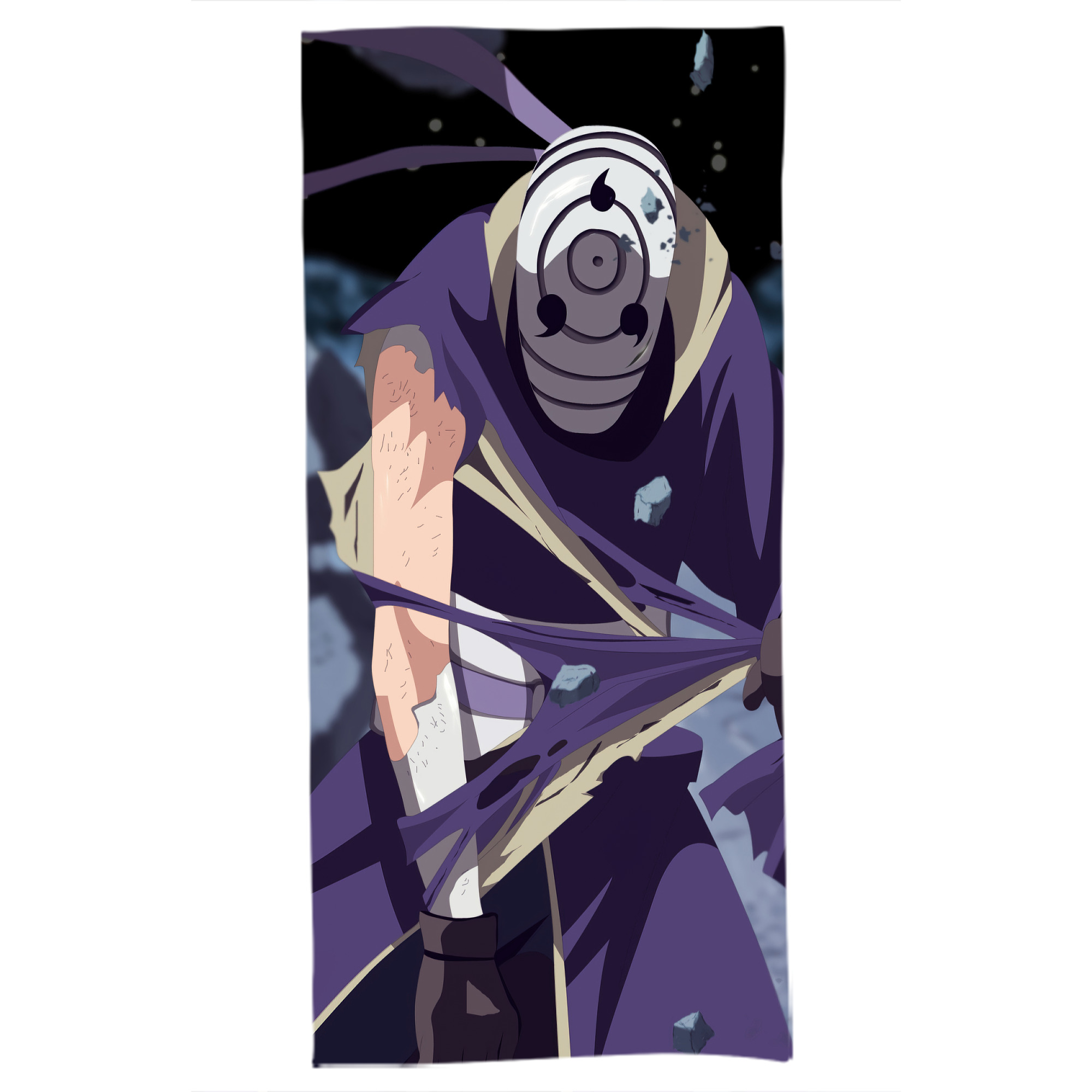 （画像用） NARUTO -ナルト- NARUTO -ナルト- 疾風伝 大判バスタオル 70×140cm 吸水速乾 柔らかい肌触り