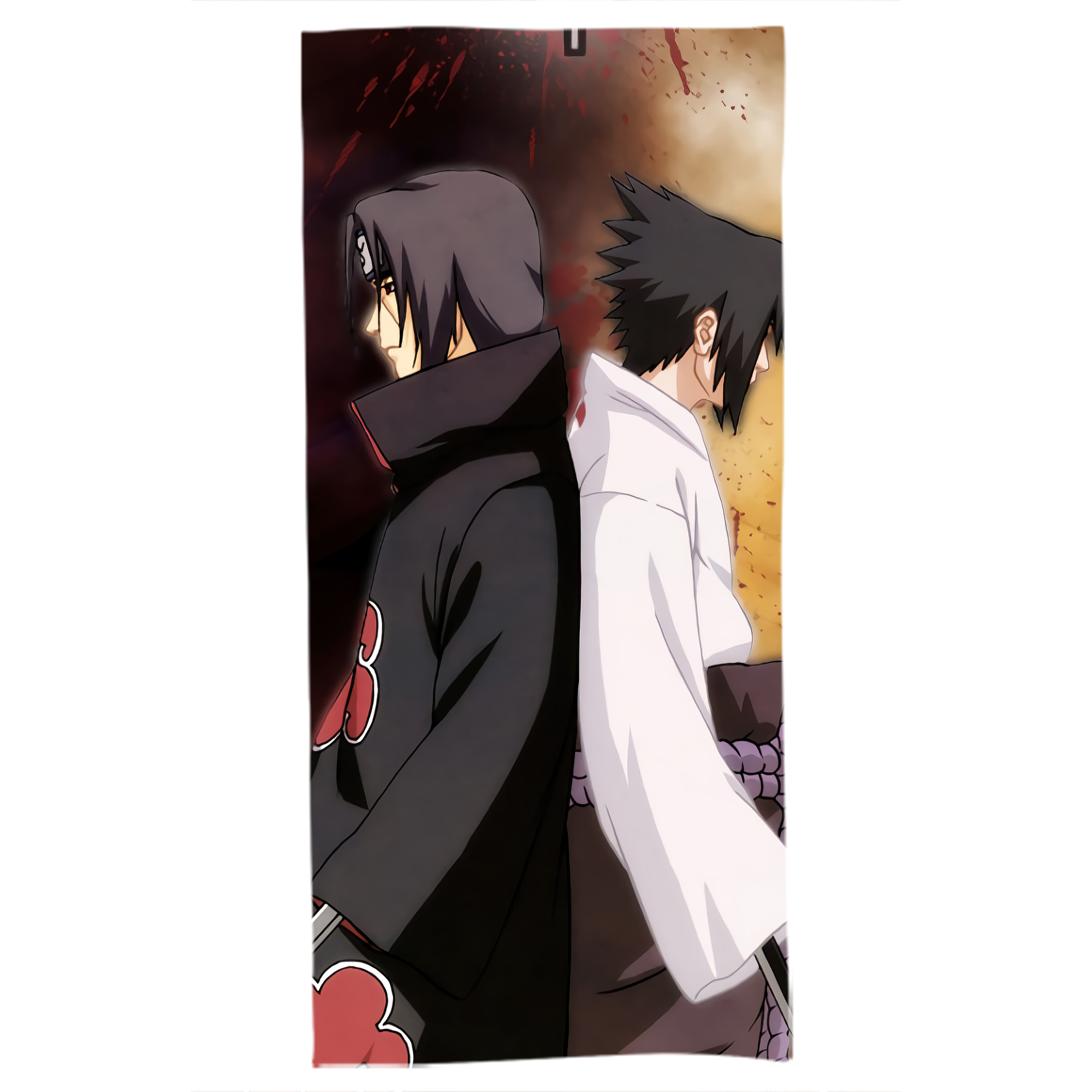 （画像用） NARUTO -ナルト- NARUTO -ナルト- 疾風伝 大判バスタオル 70×140cm 吸水速乾 柔らかい肌触り