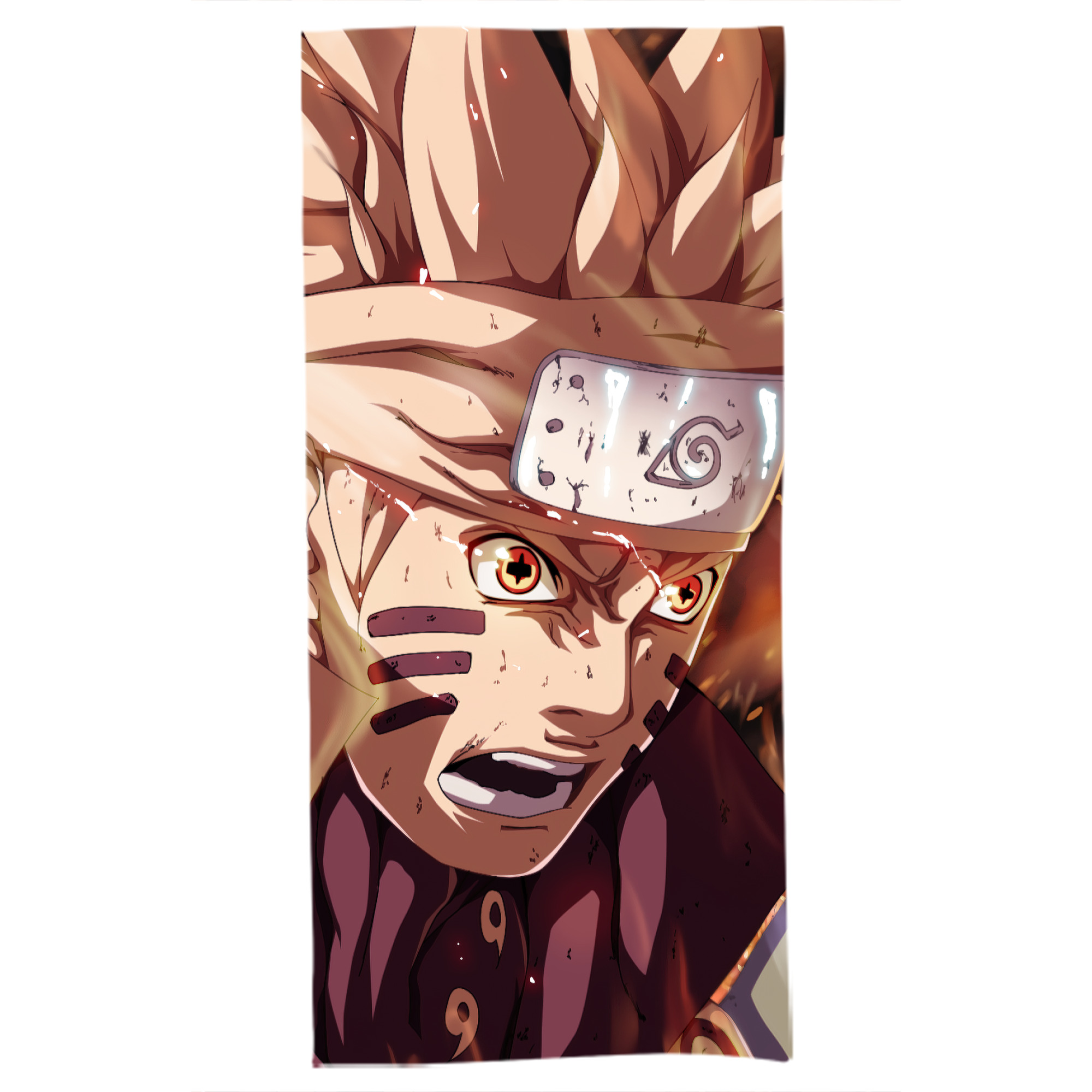 （画像用） NARUTO -ナルト- NARUTO -ナルト- 疾風伝 大判バスタオル 70×140cm 吸水速乾 柔らかい肌触り