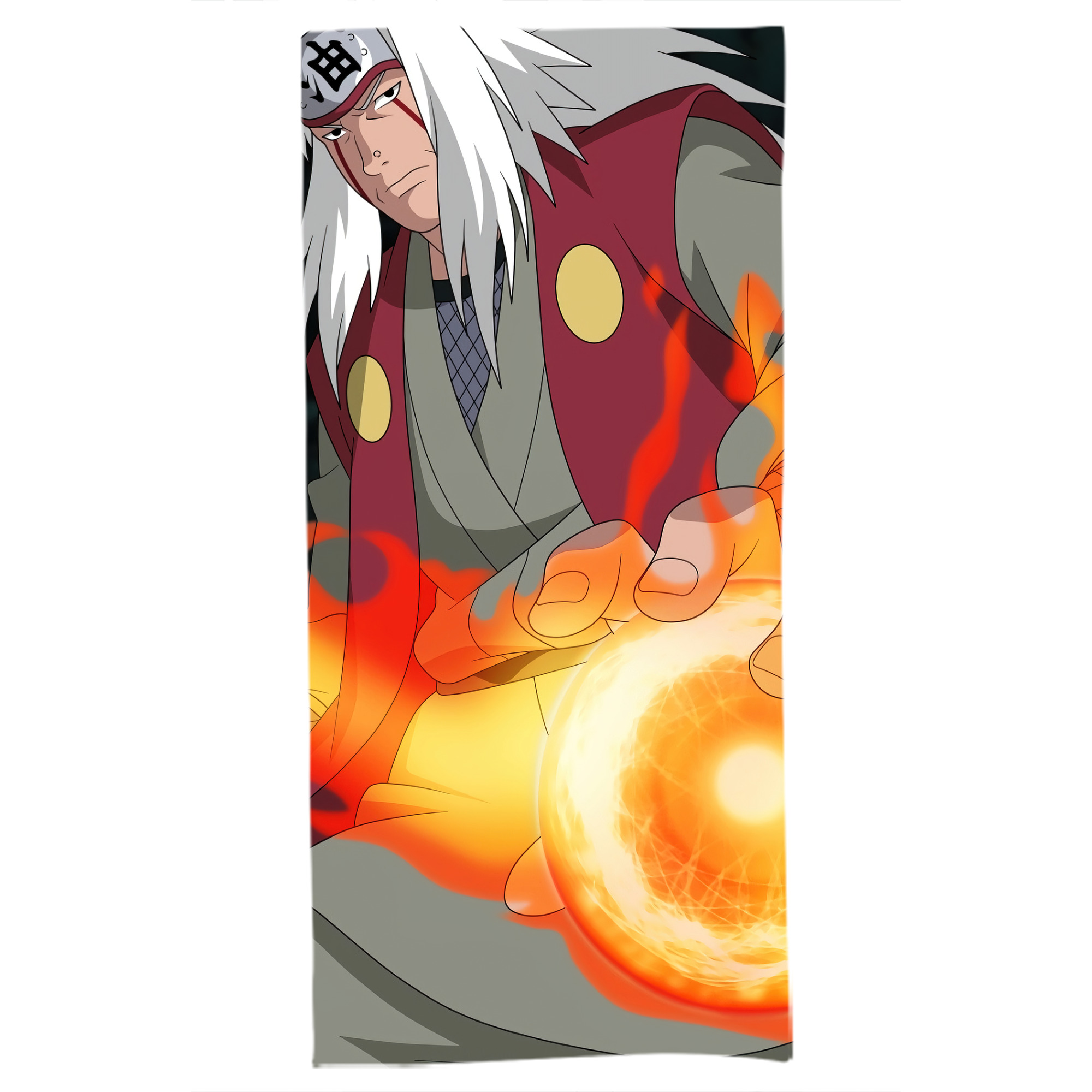 （画像用） NARUTO -ナルト- NARUTO -ナルト- 疾風伝 大判バスタオル 70×140cm 吸水速乾 柔らかい肌触り