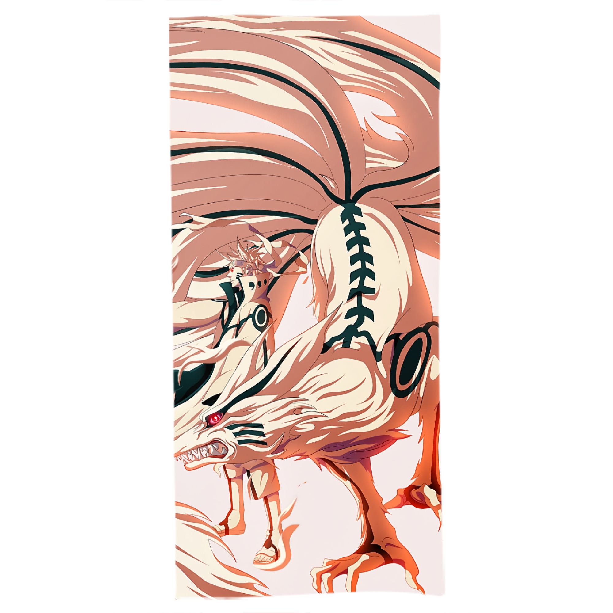 （画像用） NARUTO -ナルト- NARUTO -ナルト- 疾風伝 大判バスタオル 70×140cm 吸水速乾 柔らかい肌触り