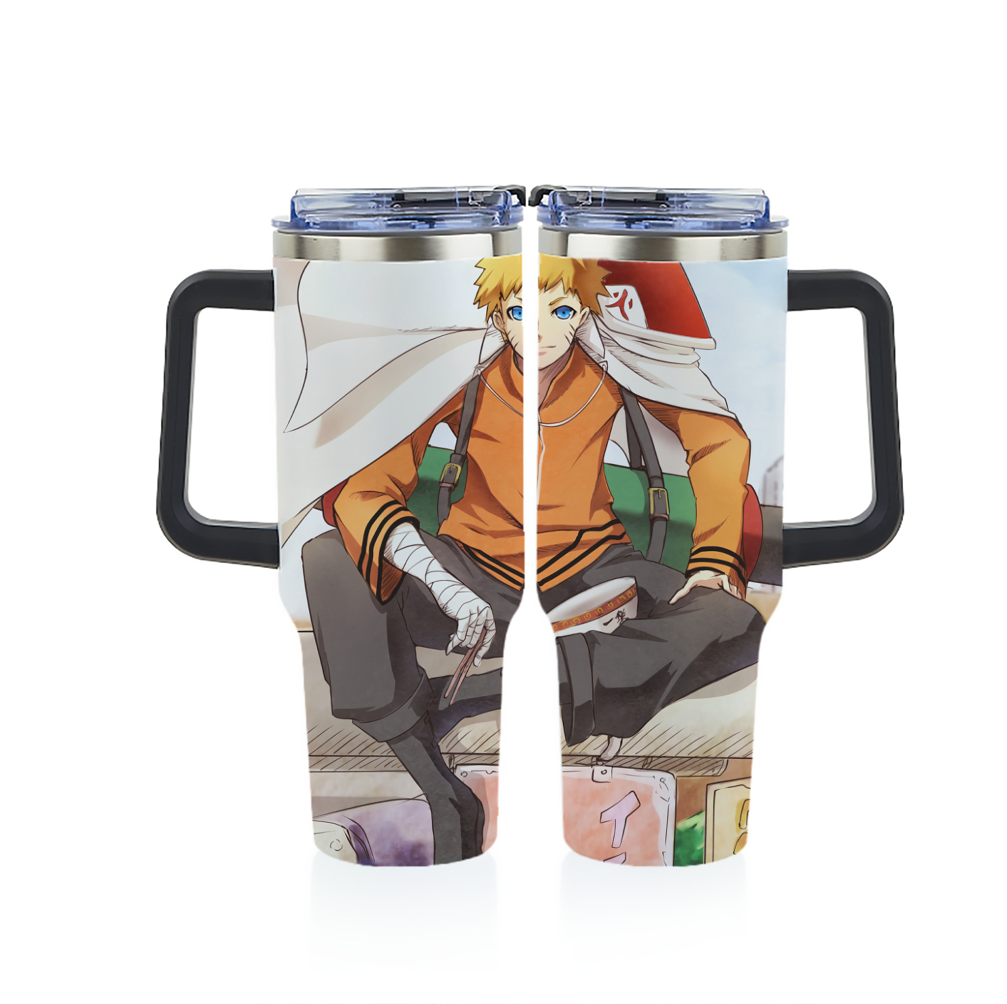 （画像用） NARUTO -ナルト- NARUTO -ナルト- 疾風伝 1200ｍLフルプリント車用タンブラー