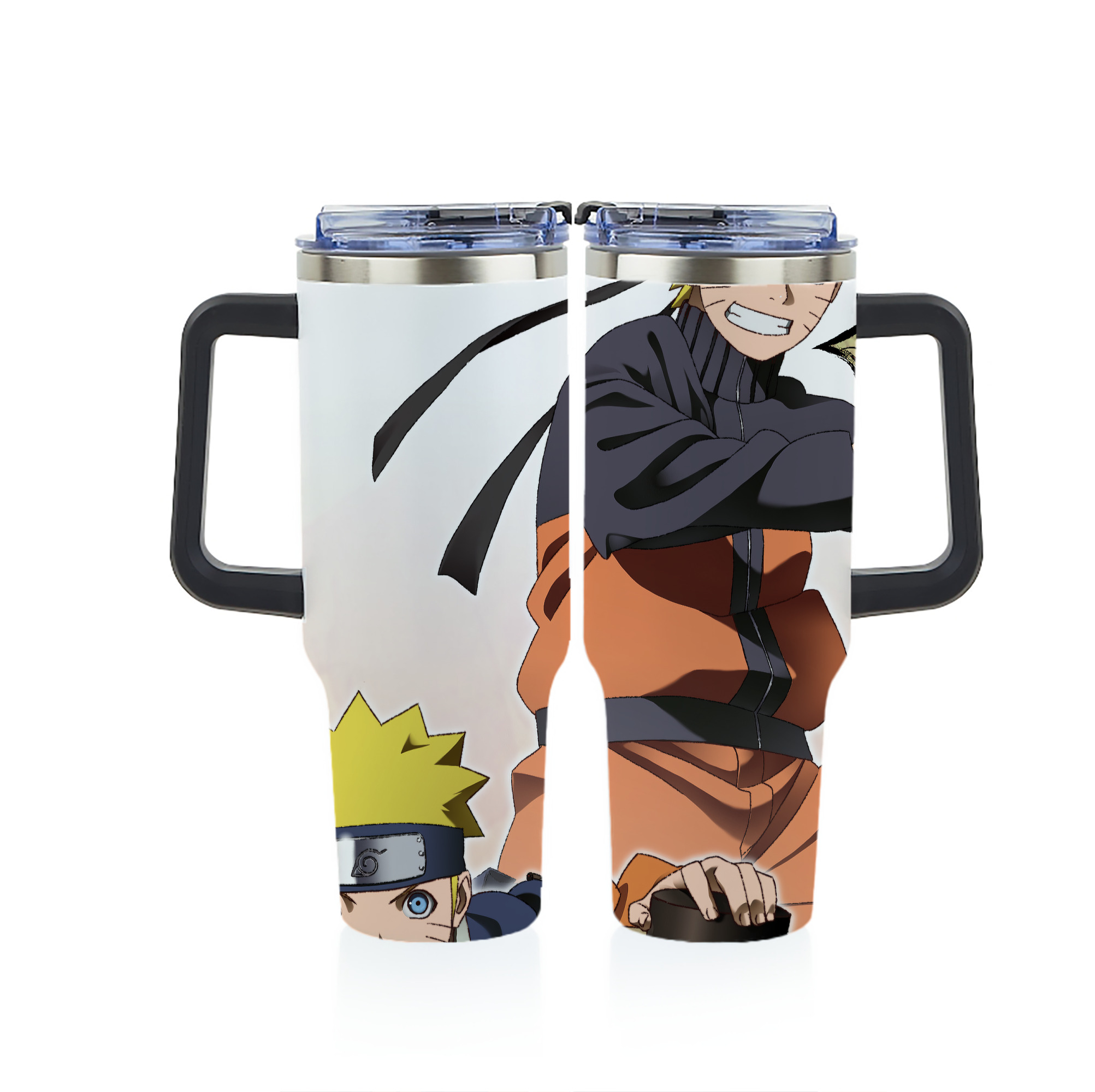 （画像用） NARUTO -ナルト- NARUTO -ナルト- 疾風伝 1200ｍLフルプリント車用タンブラー