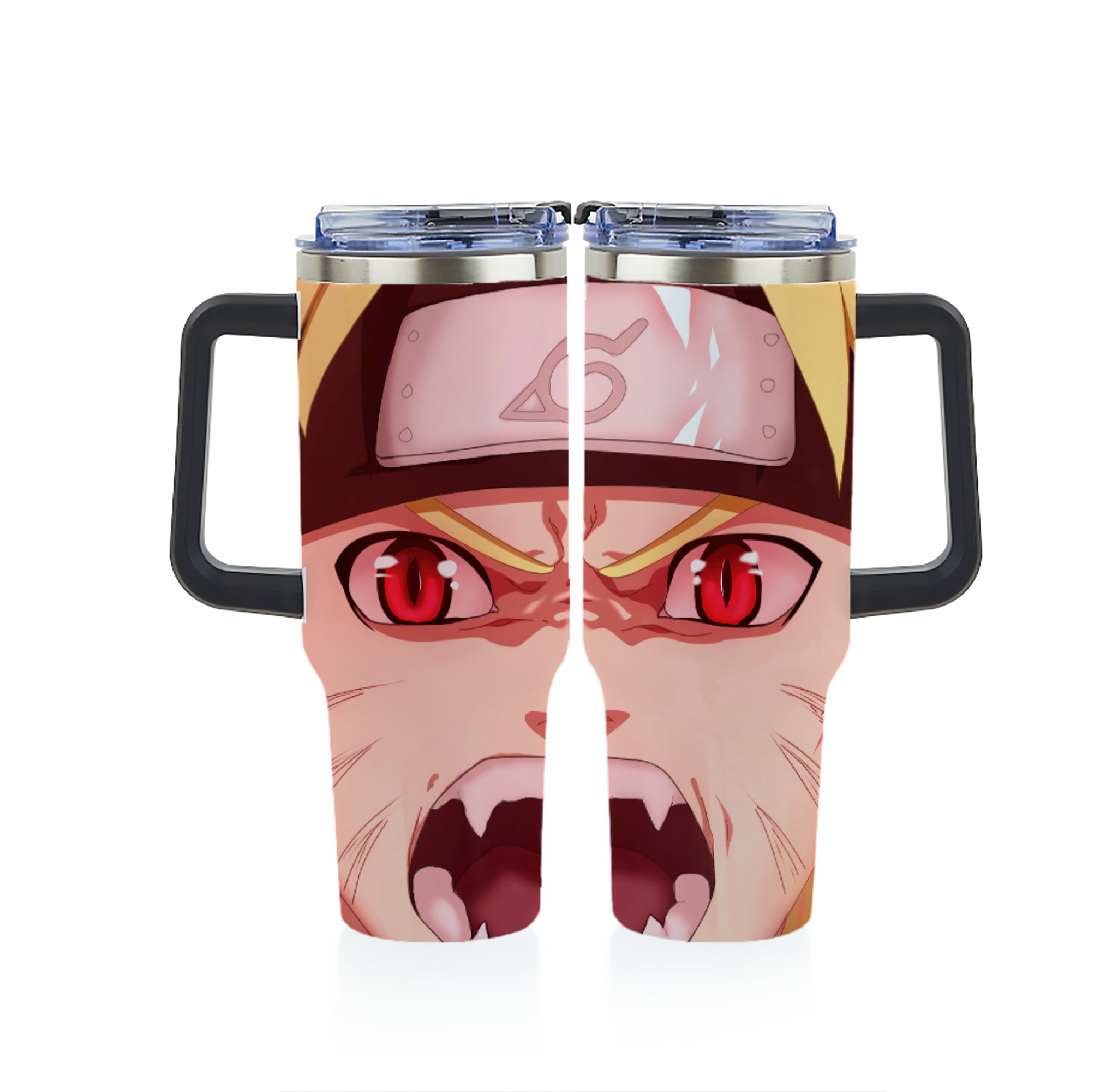 （画像用） NARUTO -ナルト- NARUTO -ナルト- 疾風伝 1200ｍLフルプリント車用タンブラー