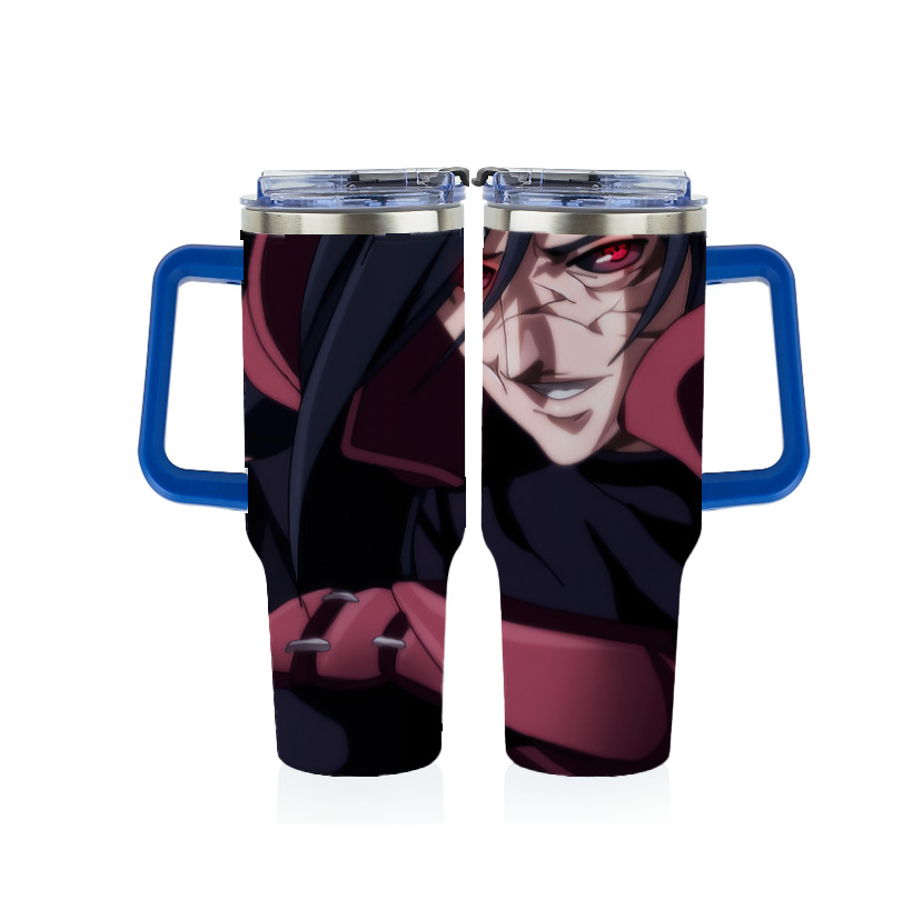 （画像用） NARUTO -ナルト- NARUTO -ナルト- 疾風伝 1200ｍLフルプリント車用タンブラー