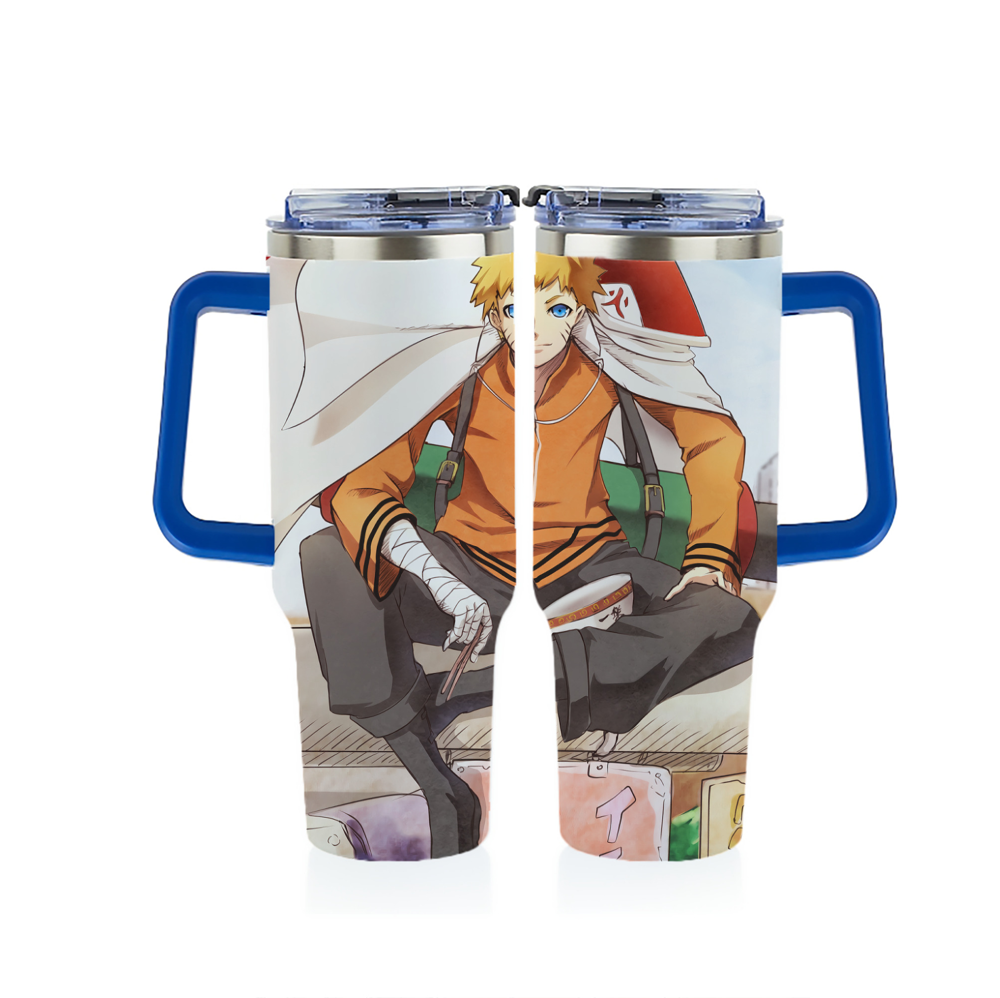 （画像用） NARUTO -ナルト- NARUTO -ナルト- 疾風伝 1200ｍLフルプリント車用タンブラー