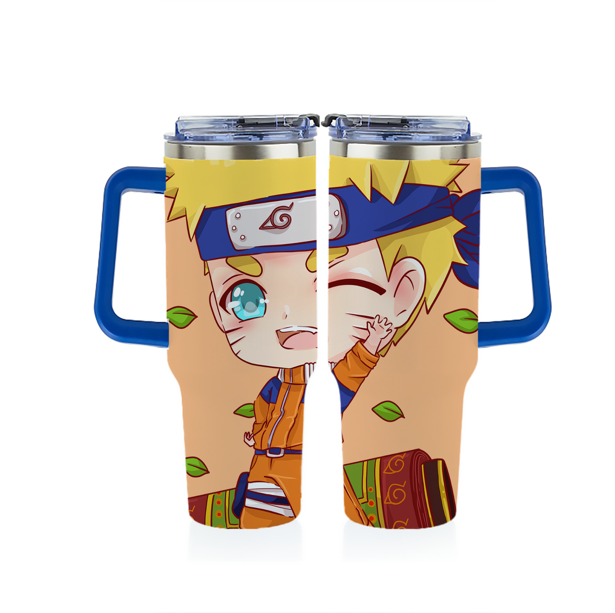 （画像用） NARUTO -ナルト- NARUTO -ナルト- 疾風伝 1200ｍLフルプリント車用タンブラー