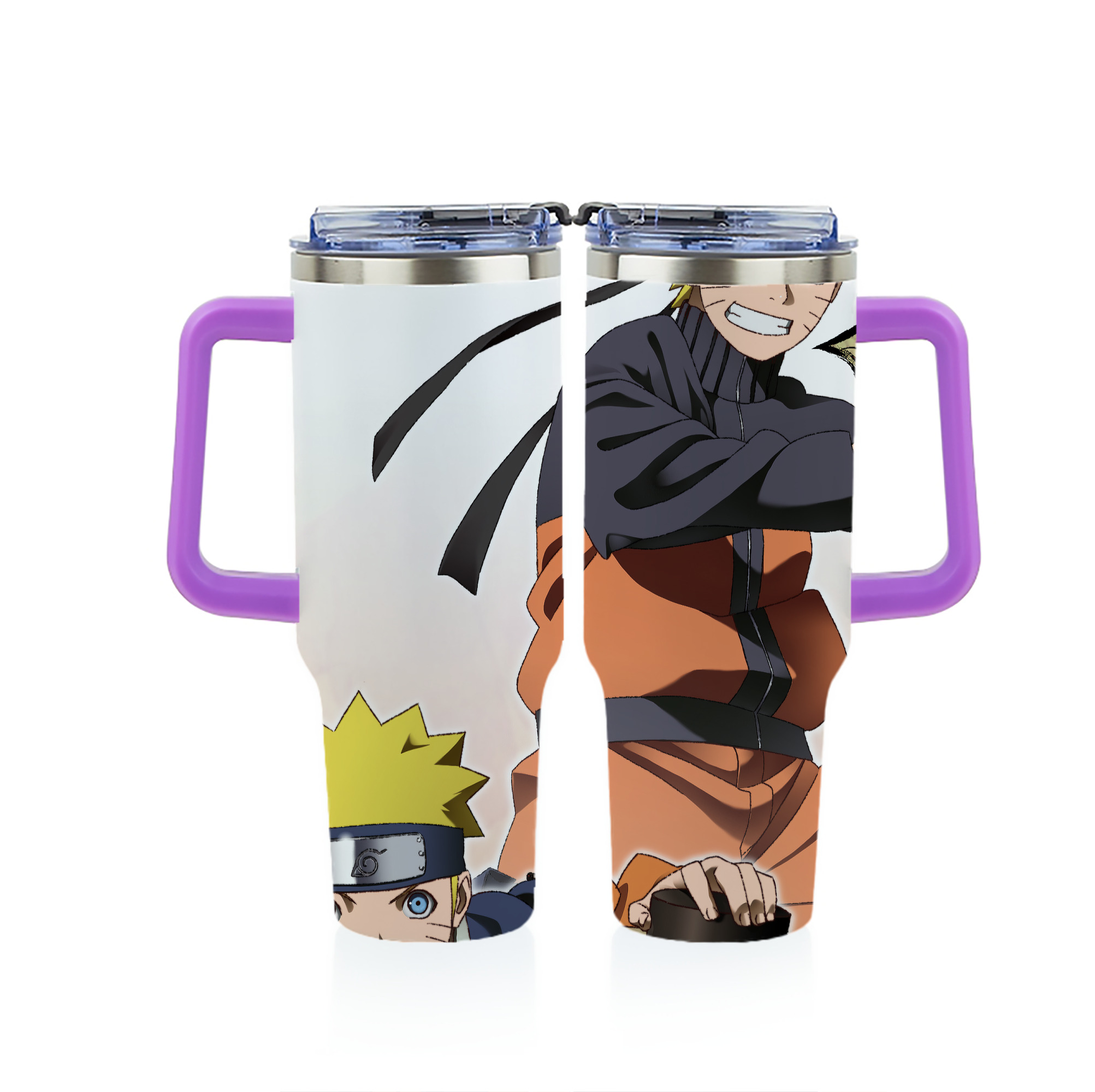 （画像用） NARUTO -ナルト- NARUTO -ナルト- 疾風伝 1200ｍLフルプリント車用タンブラー