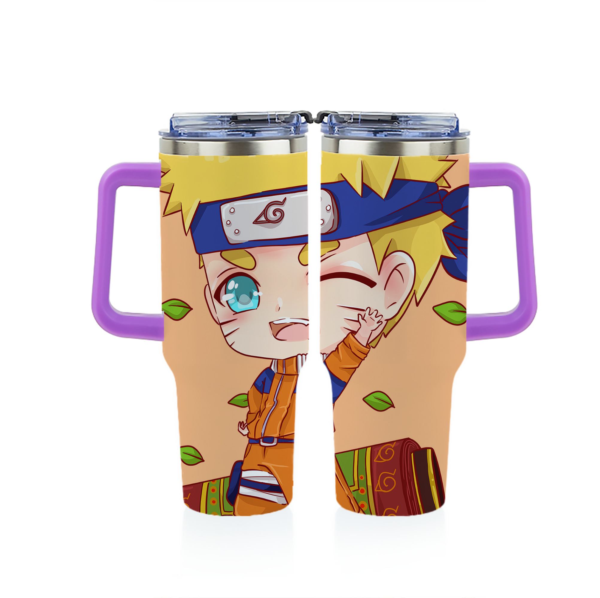 （画像用） NARUTO -ナルト- NARUTO -ナルト- 疾風伝 1200ｍLフルプリント車用タンブラー
