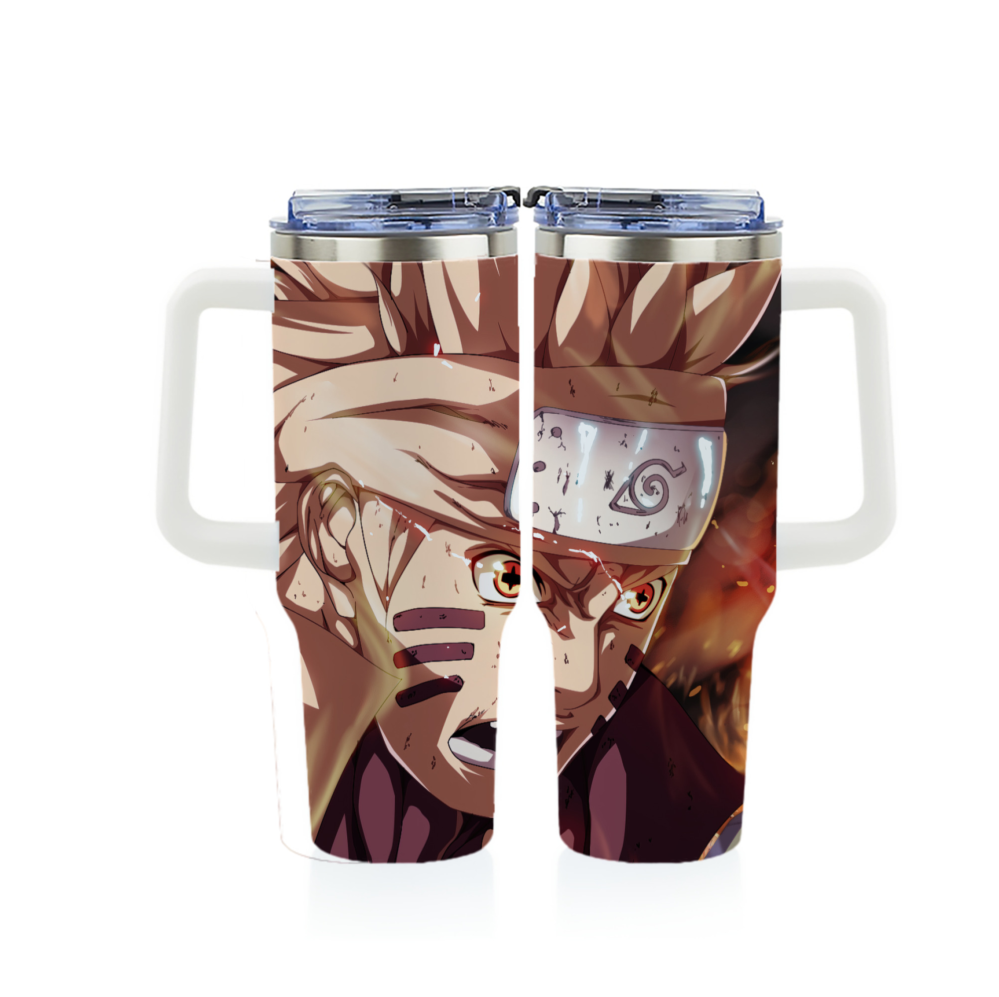 （画像用） NARUTO -ナルト- NARUTO -ナルト- 疾風伝 1200ｍLフルプリント車用タンブラー