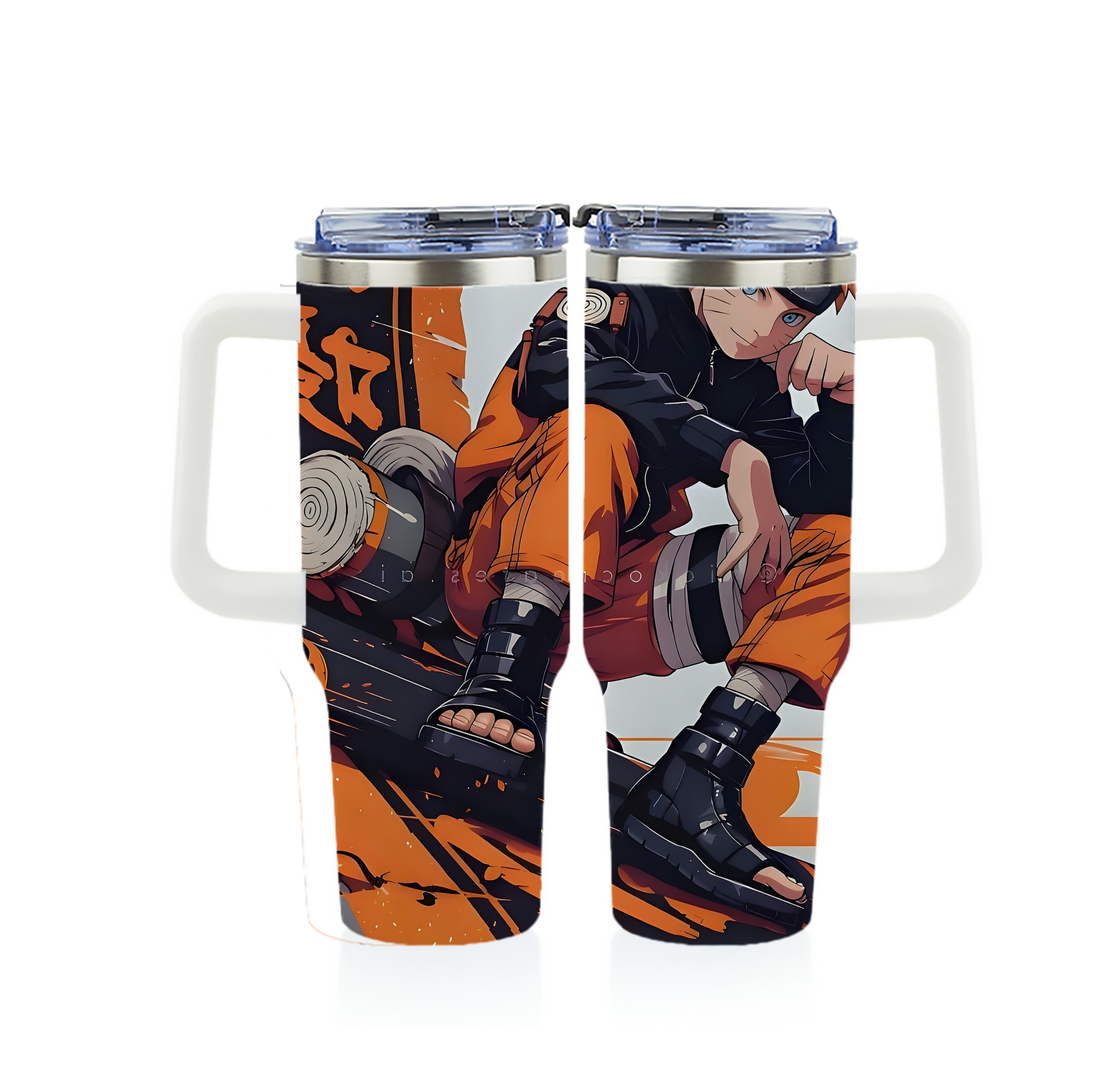 （画像用） NARUTO -ナルト- NARUTO -ナルト- 疾風伝 1200ｍLフルプリント車用タンブラー
