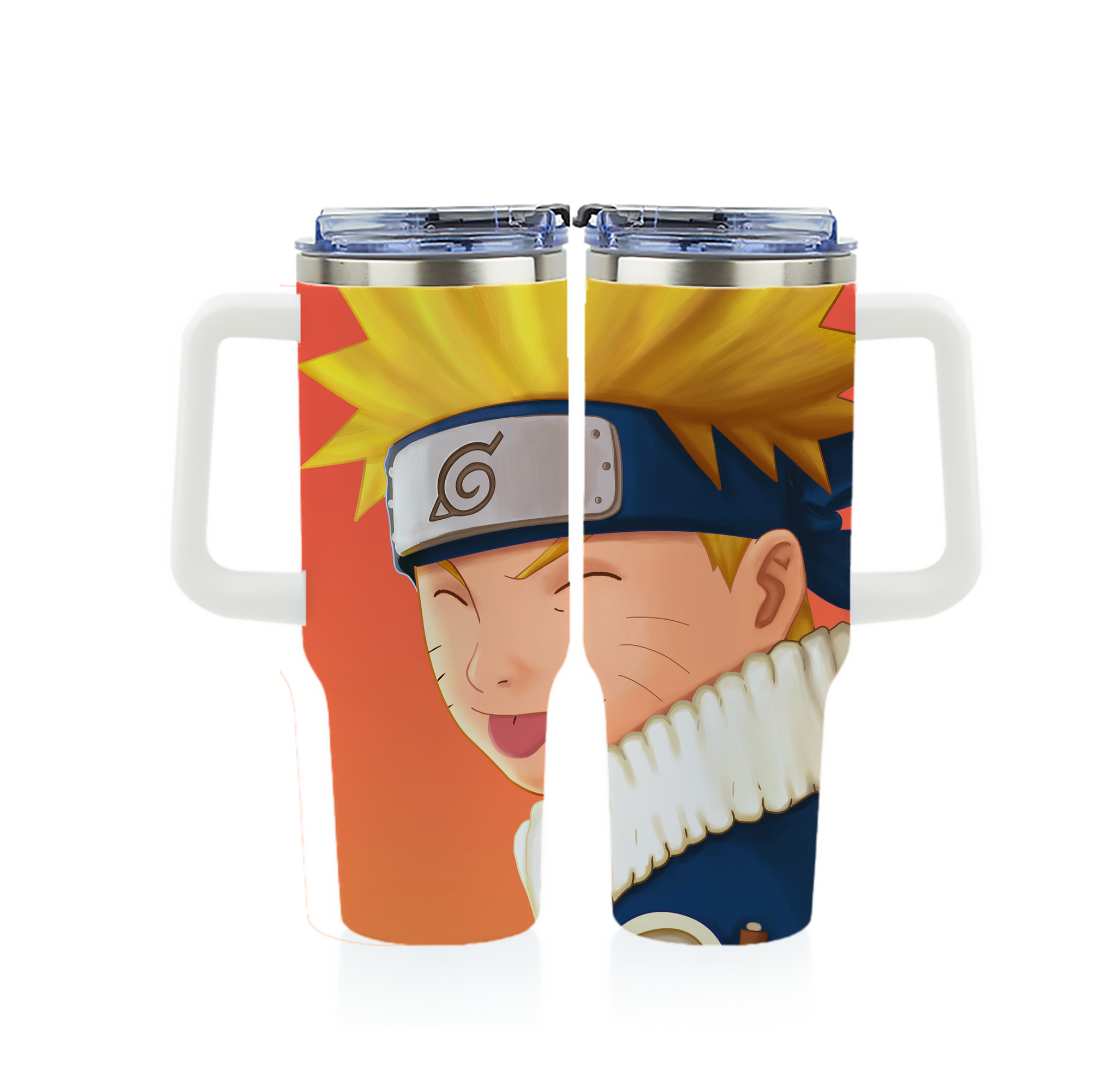 （画像用） NARUTO -ナルト- NARUTO -ナルト- 疾風伝 1200ｍLフルプリント車用タンブラー
