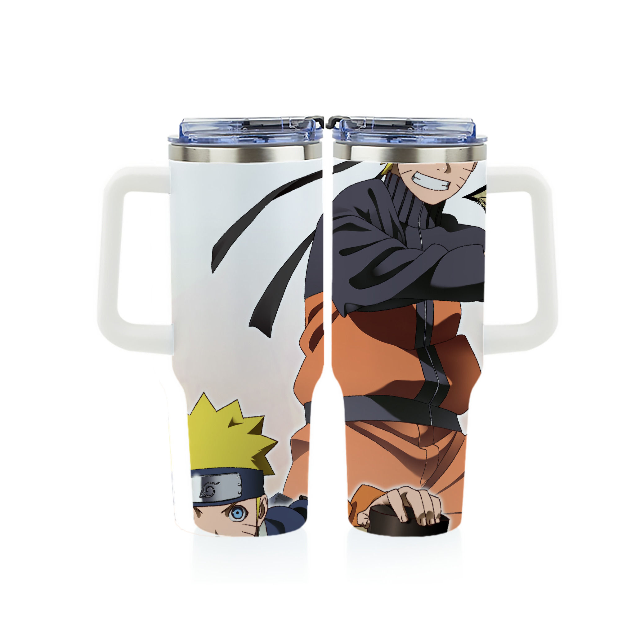 （画像用） NARUTO -ナルト- NARUTO -ナルト- 疾風伝 1200ｍLフルプリント車用タンブラー