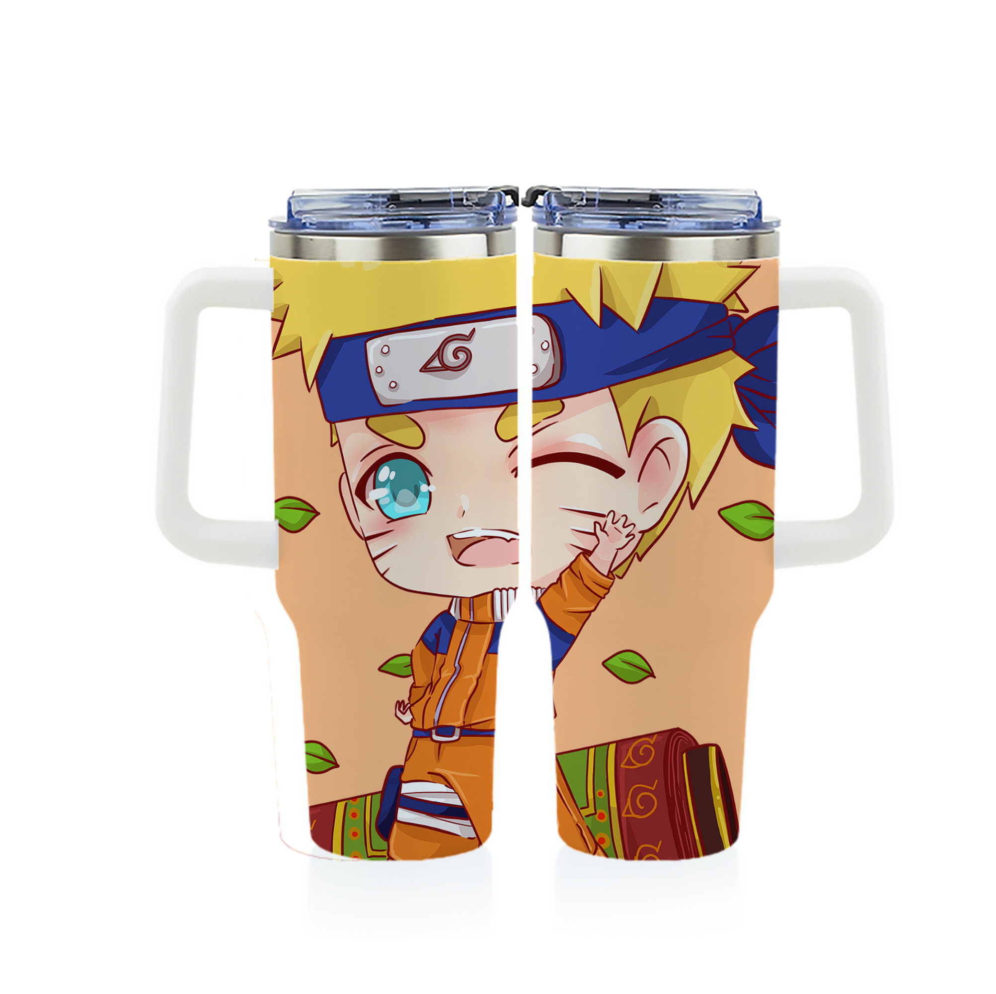 （画像用） NARUTO -ナルト- NARUTO -ナルト- 疾風伝 1200ｍLフルプリント車用タンブラー