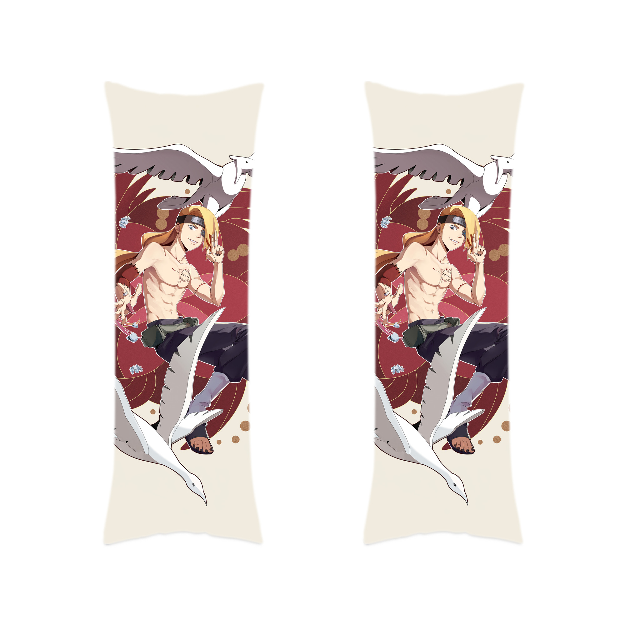 （画像用） NARUTO -ナルト- NARUTO -ナルト- 疾風伝 ロング抱き枕カバー 両面プリントタイプ（サイズ選択可）