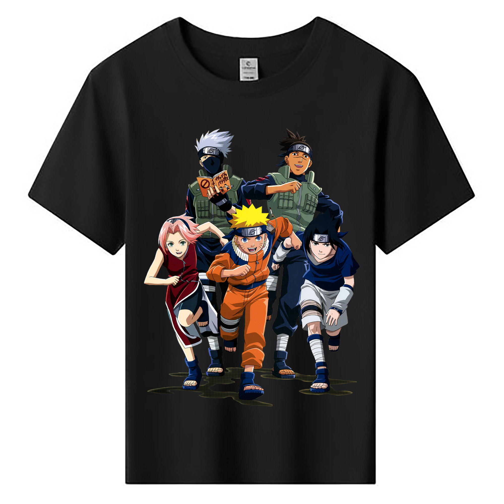 （画像用） NARUTO -ナルト- うずまき ナルト Uzumaki Naruto 綿100％キッズTシャツ（フロントプリント）