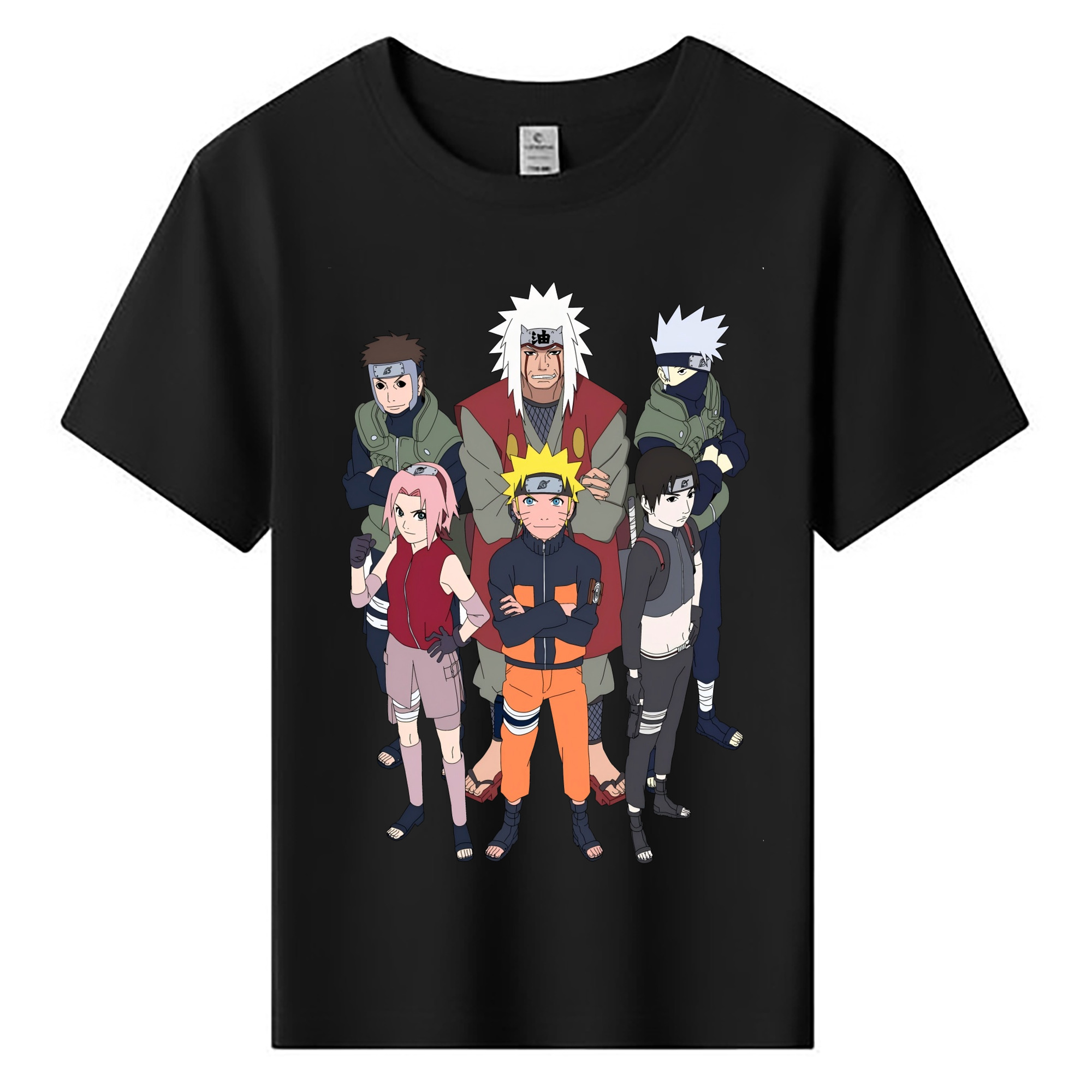 （画像用） NARUTO -ナルト- うずまき ナルト Uzumaki Naruto 綿100％キッズTシャツ（フロントプリント）
