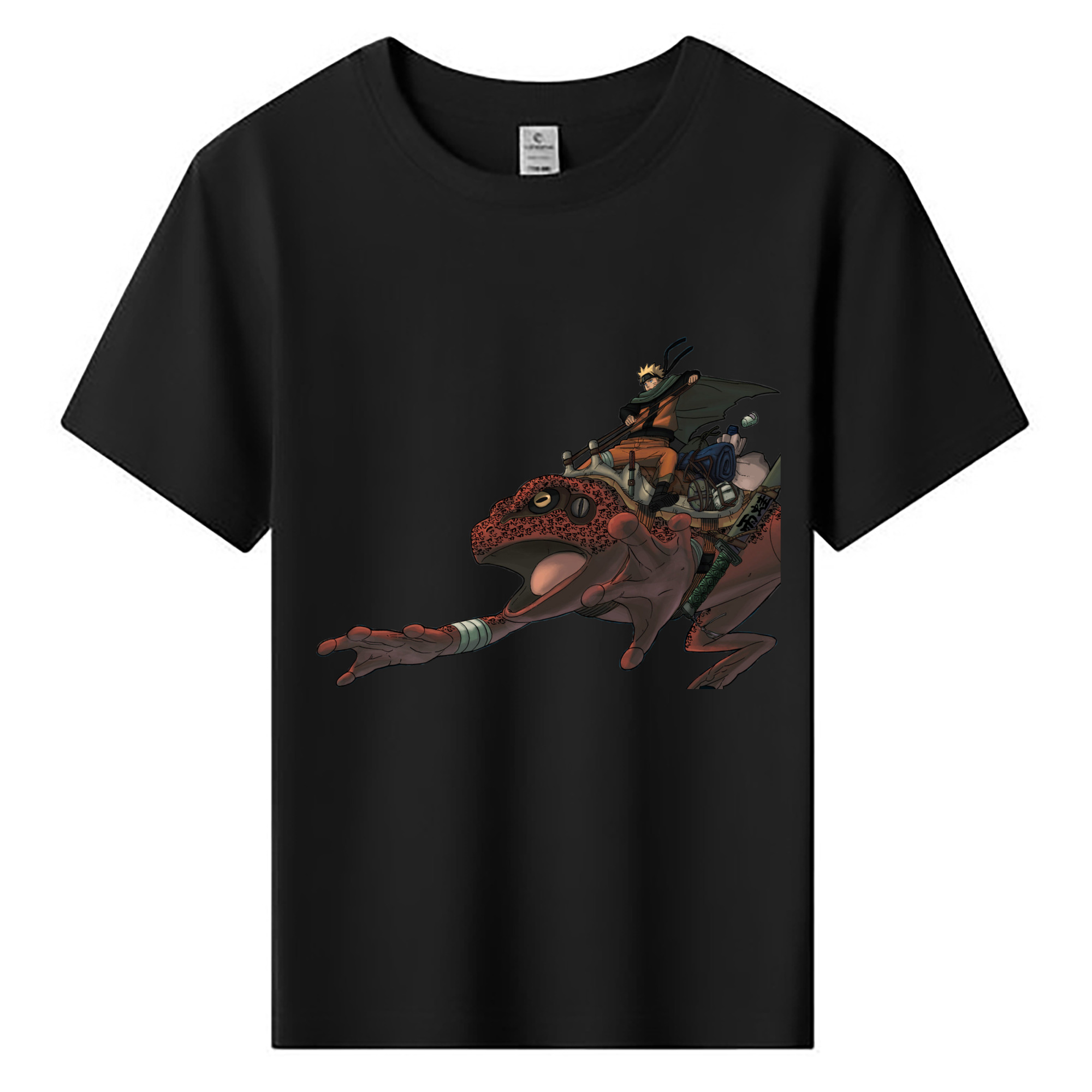 （画像用） NARUTO -ナルト- うずまき ナルト Uzumaki Naruto 綿100％キッズTシャツ（フロントプリント）