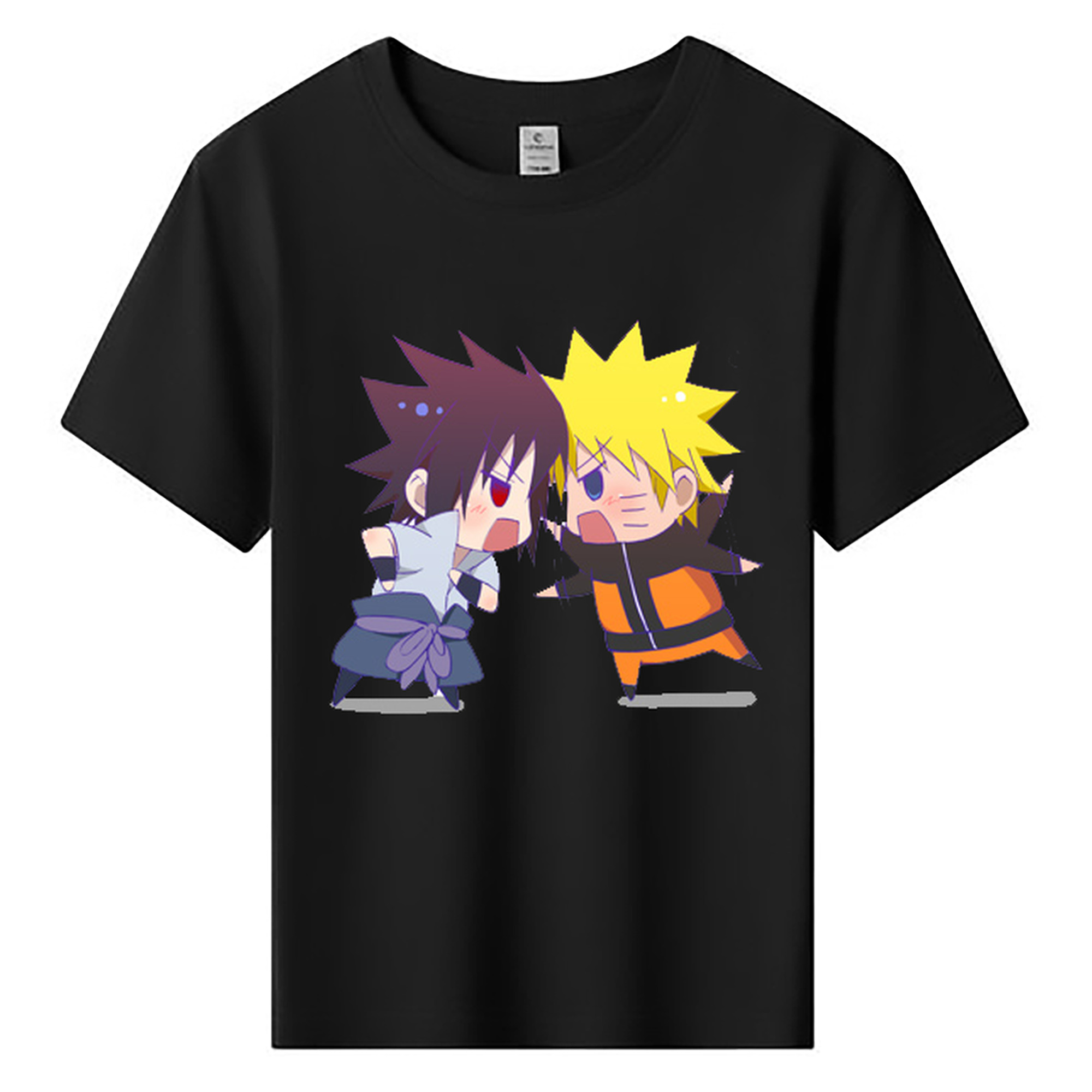 （画像用） NARUTO -ナルト- うずまき ナルト Uzumaki Naruto 綿100％キッズTシャツ（フロントプリント）
