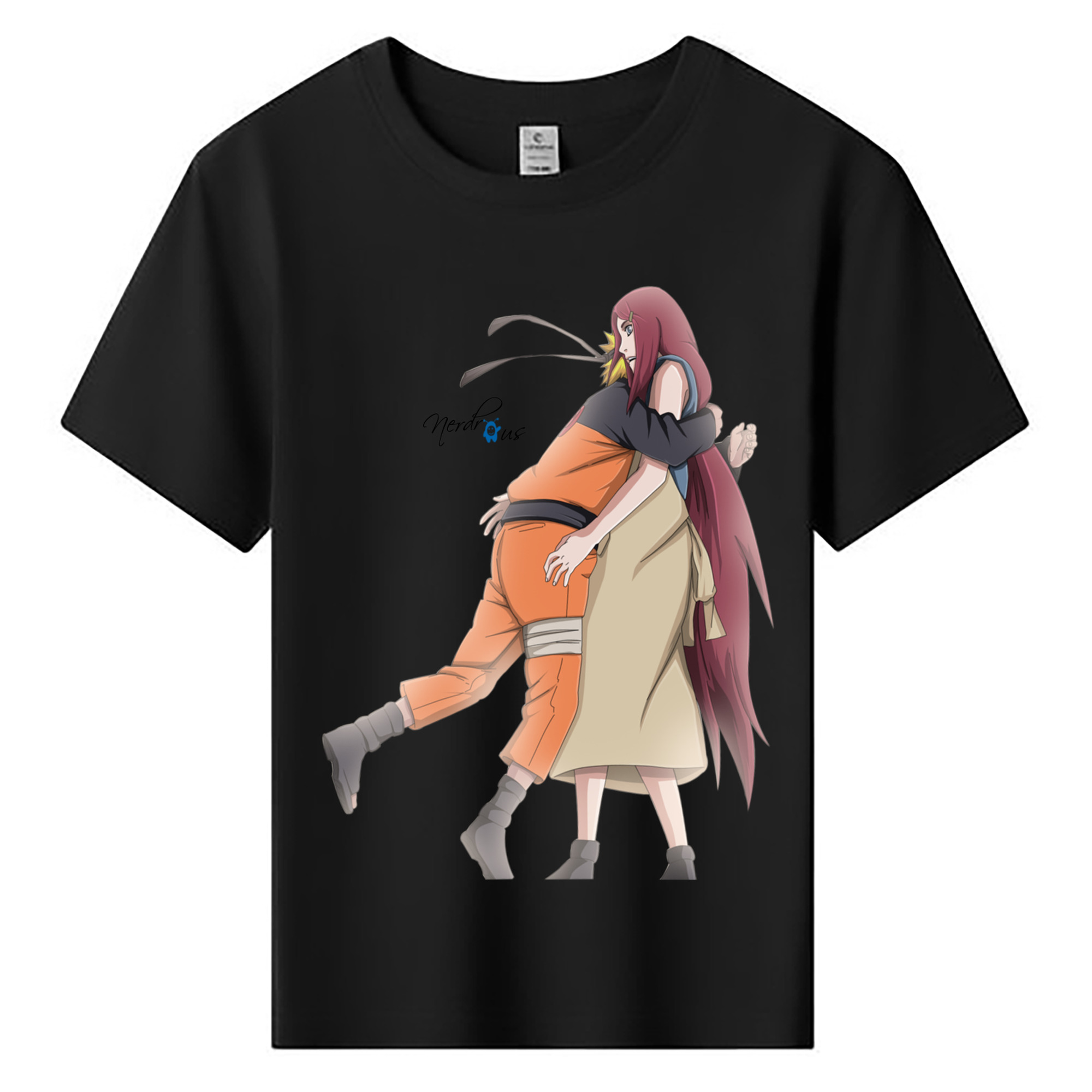 （画像用） NARUTO -ナルト- うずまき ナルト Uzumaki Naruto 綿100％キッズTシャツ（フロントプリント）