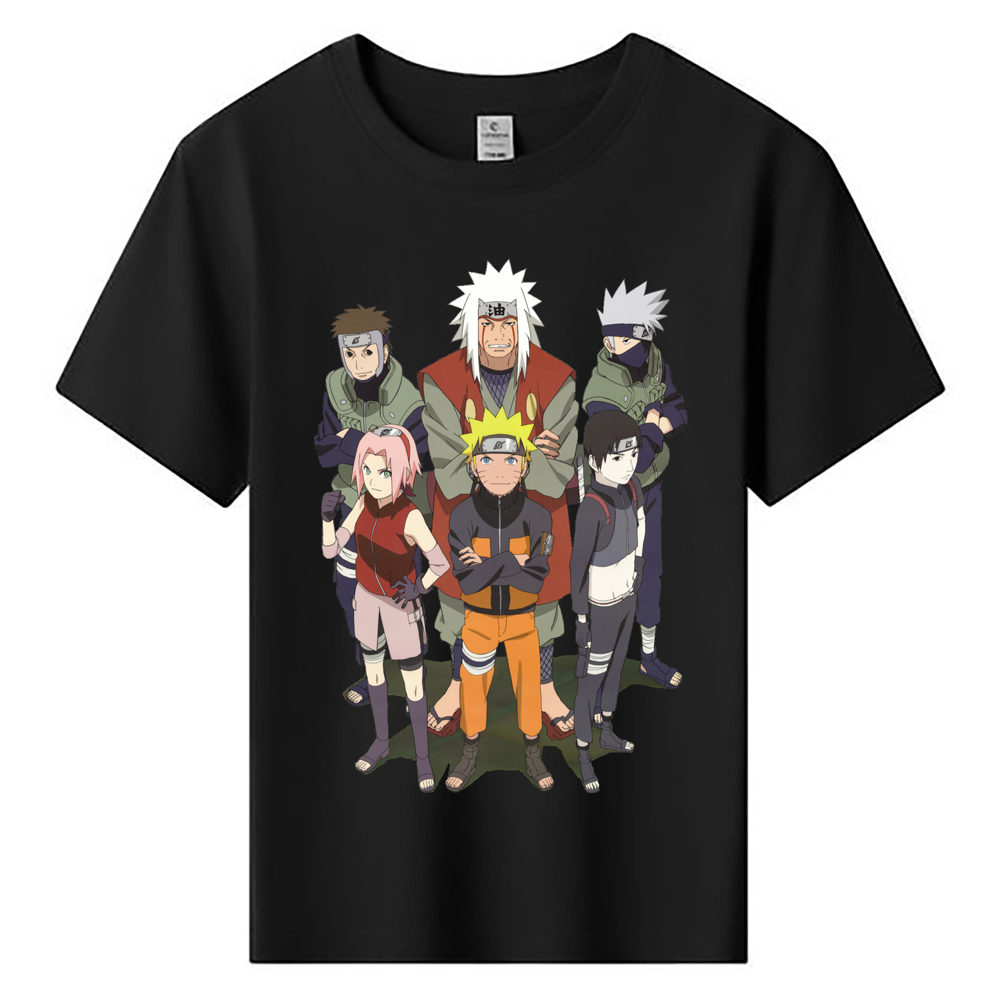 （画像用） NARUTO -ナルト- うずまき ナルト Uzumaki Naruto 綿100％キッズTシャツ（フロントプリント）